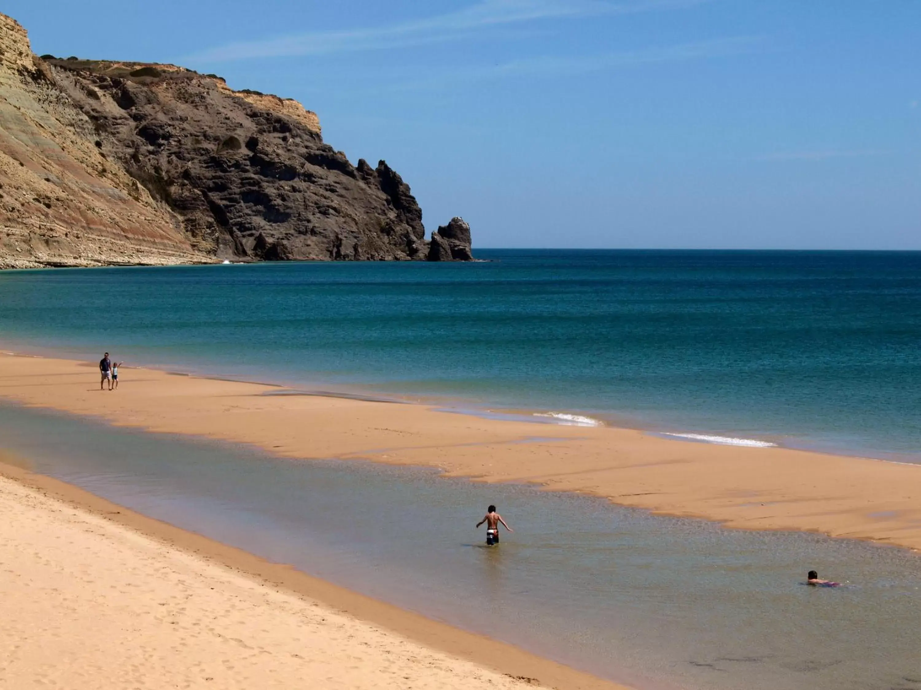 Beach in Luz Beach Apartments