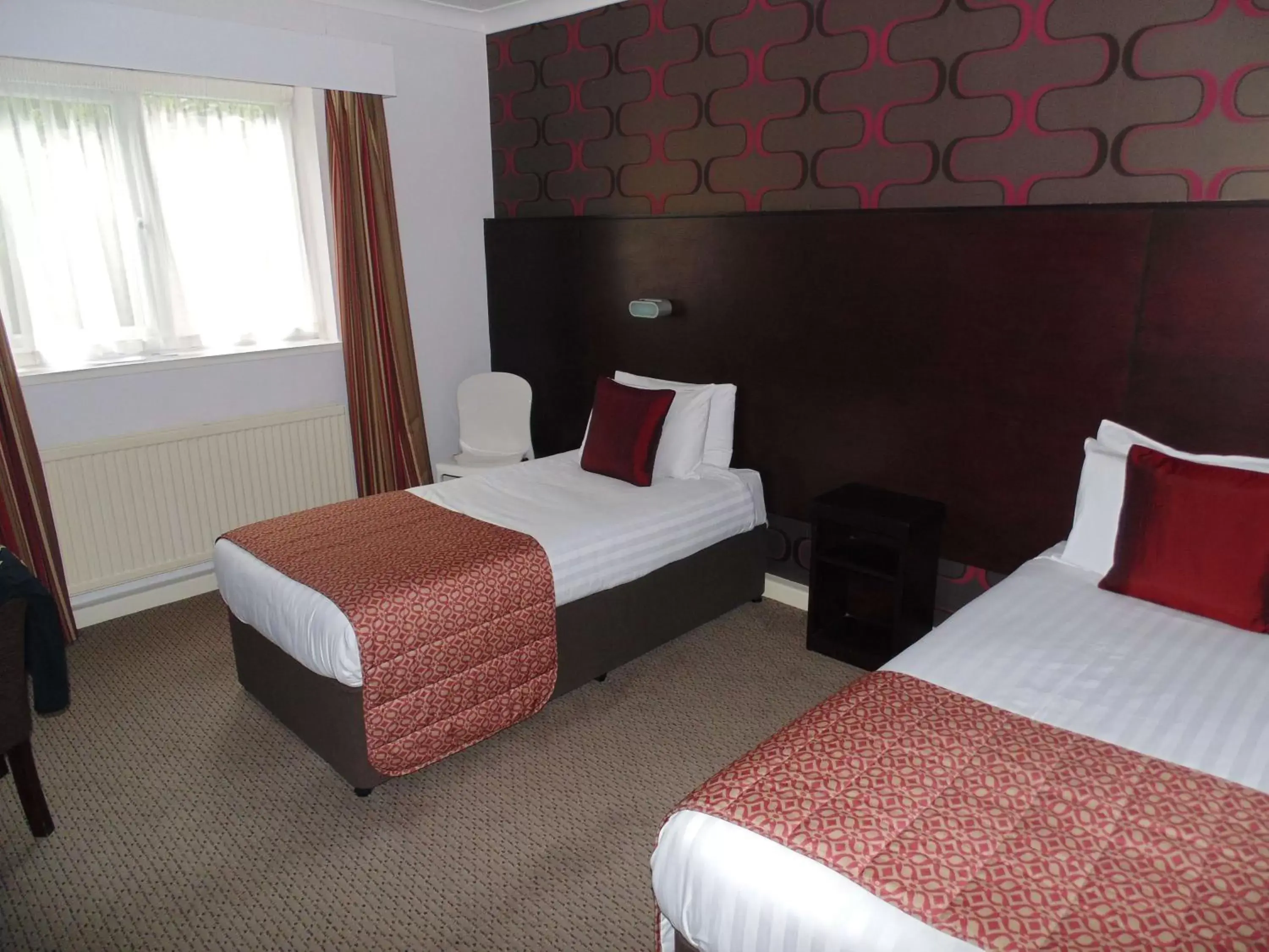 Bed in B/W Plus Lancashire Manor Hotel