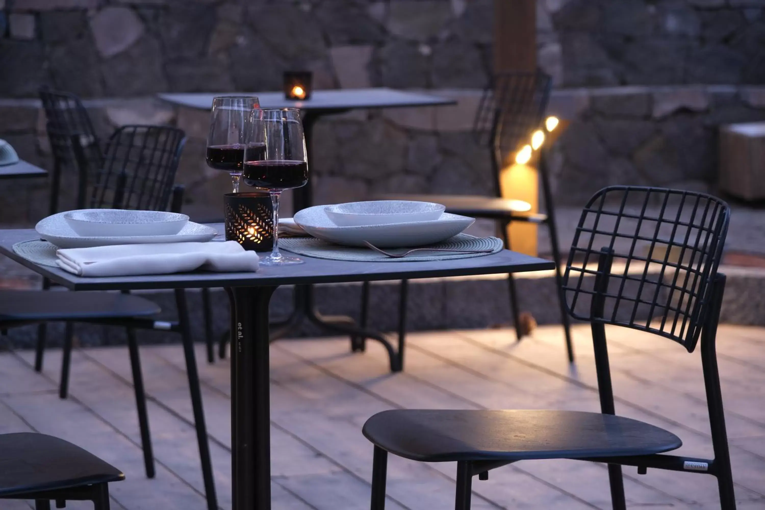 Dining area in Locanda Milia