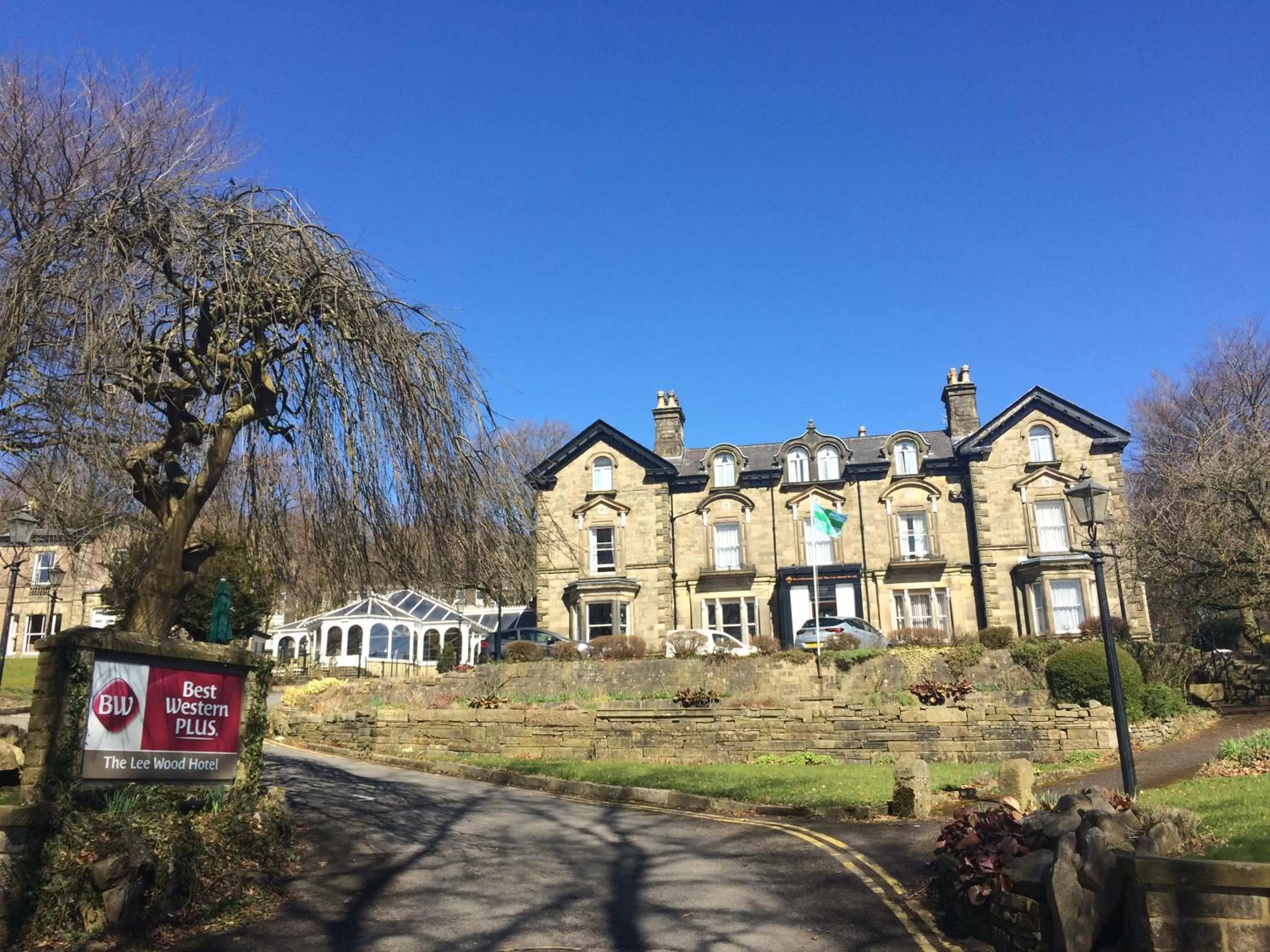 Property building in B/W Plus Buxton Lee Wood Hotel