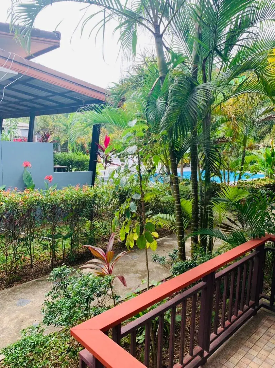 Garden view in Andawa Lanta Resort
