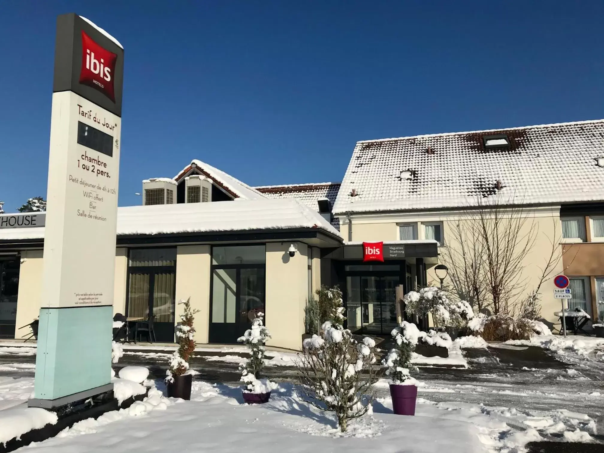 Winter in ibis Haguenau Strasbourg Nord