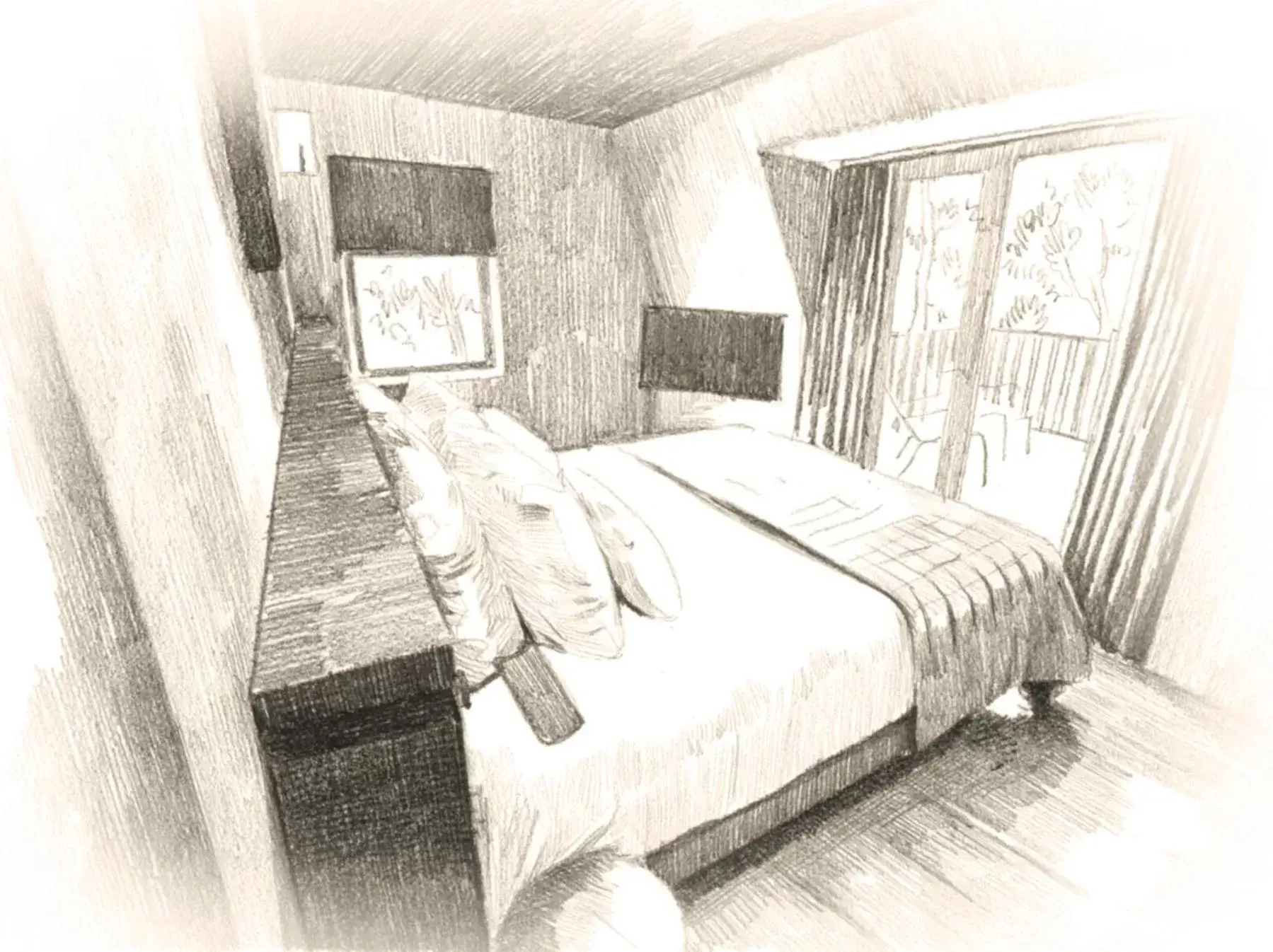 Bed in de Wever Lodge