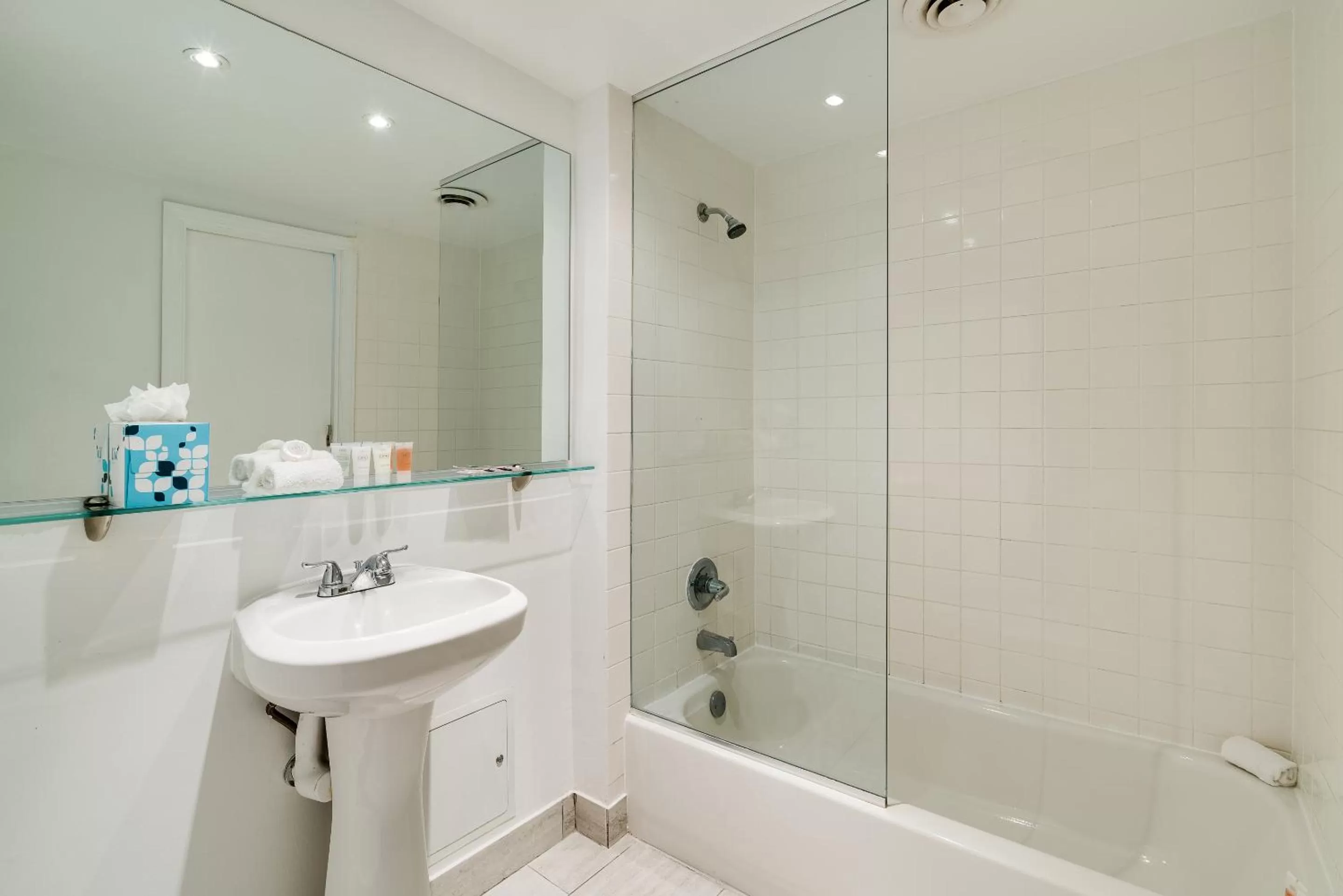 Bathroom in Crest Hotel Suites