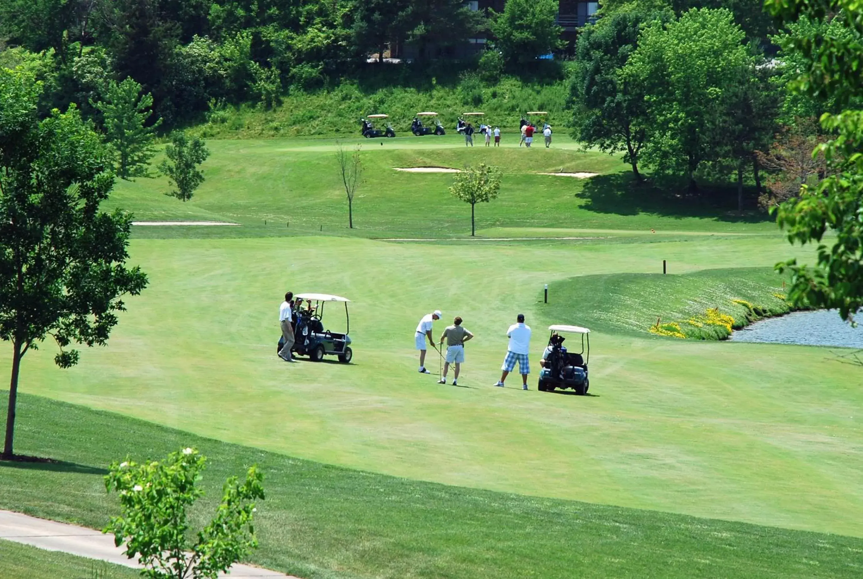 Golfcourse, Golf in Hyatt Regency Coralville