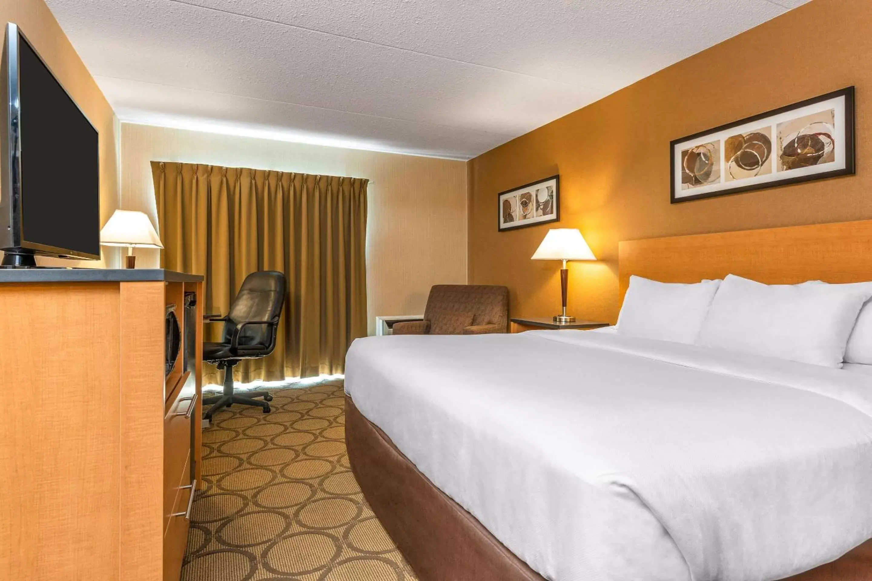 Photo of the whole room, Bed in Comfort Inn