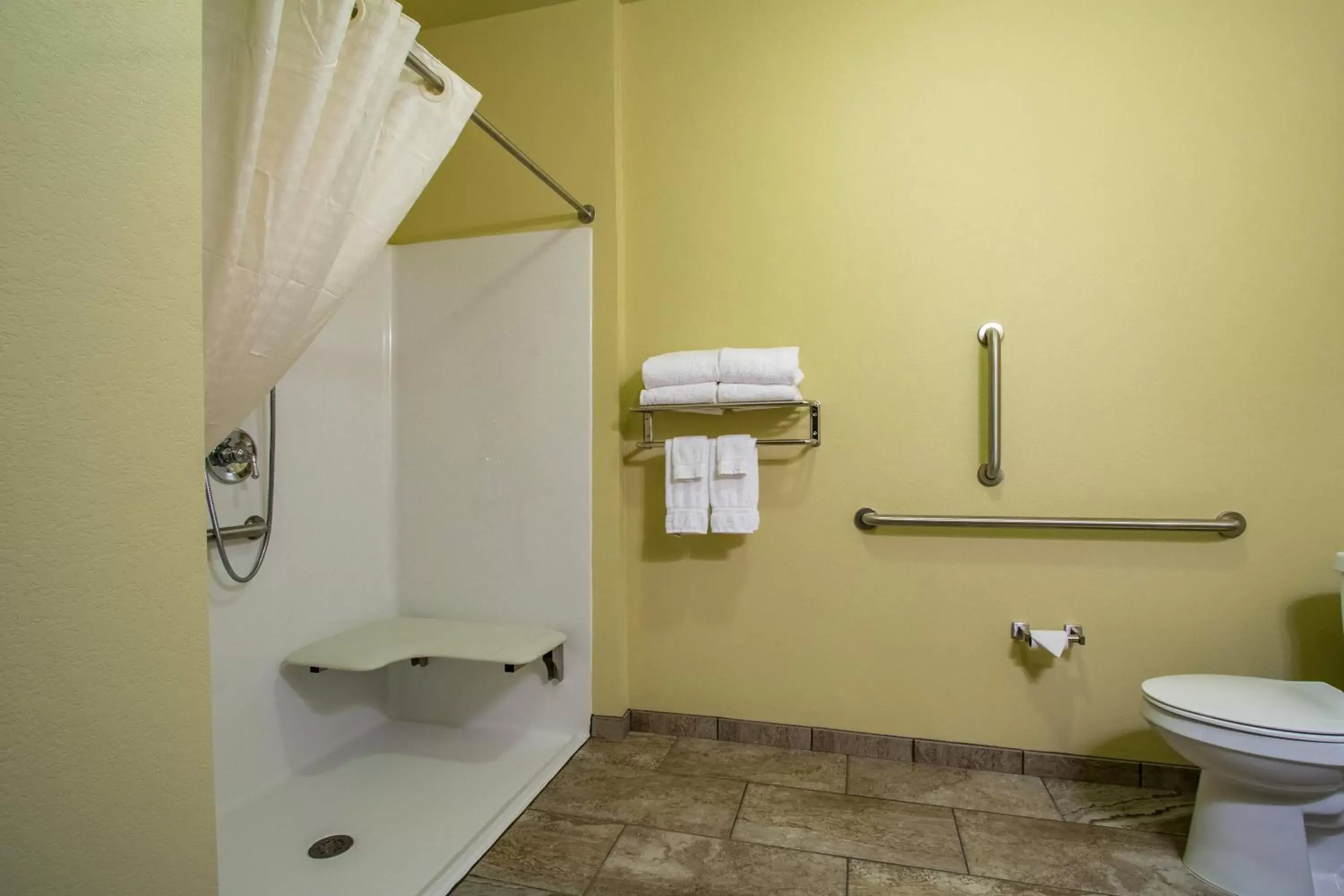 Shower, Bathroom in Cobblestone Hotel & Suites - Orrville