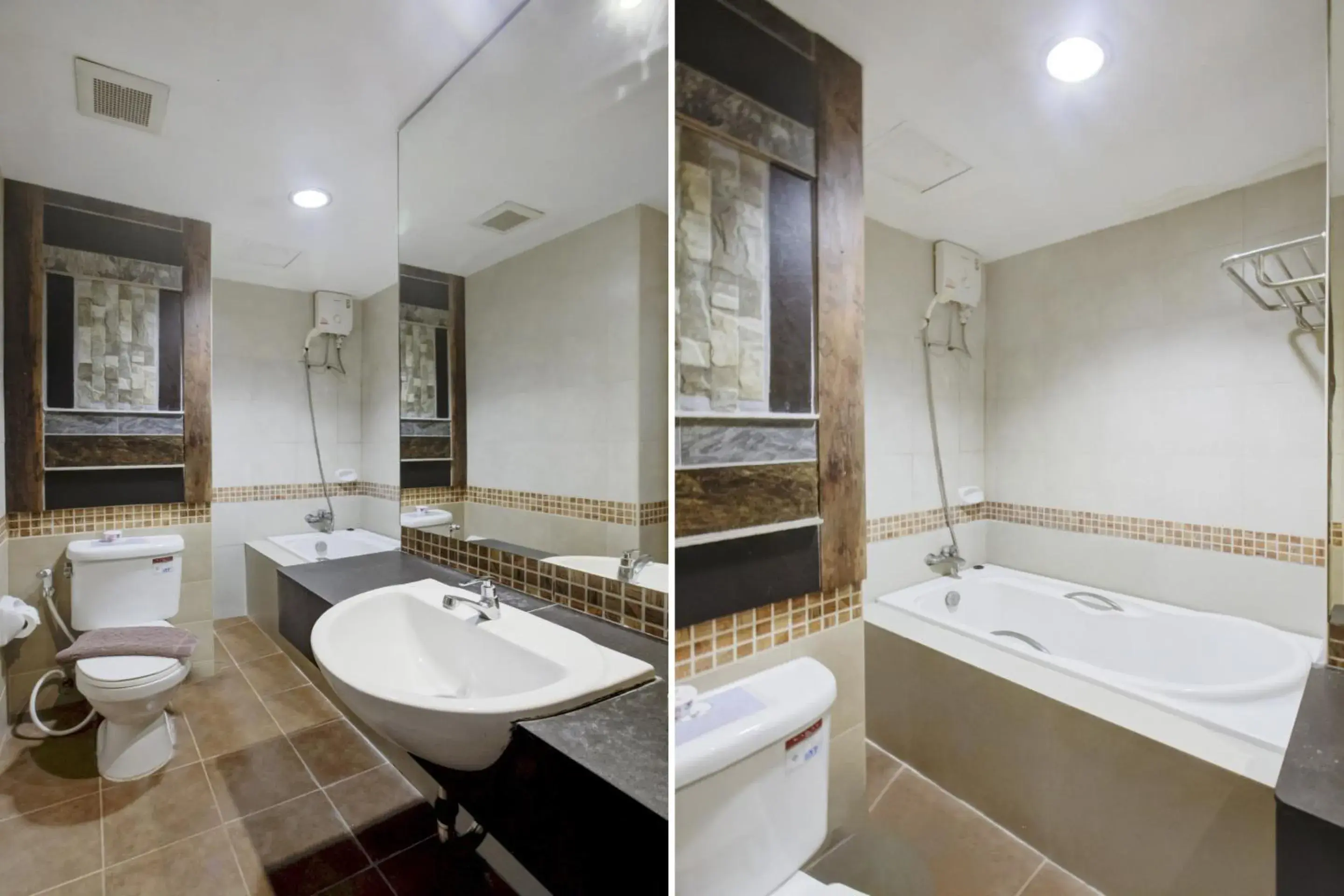 Bathroom in Super OYO Capital O 564 Nature Boutique Hotel