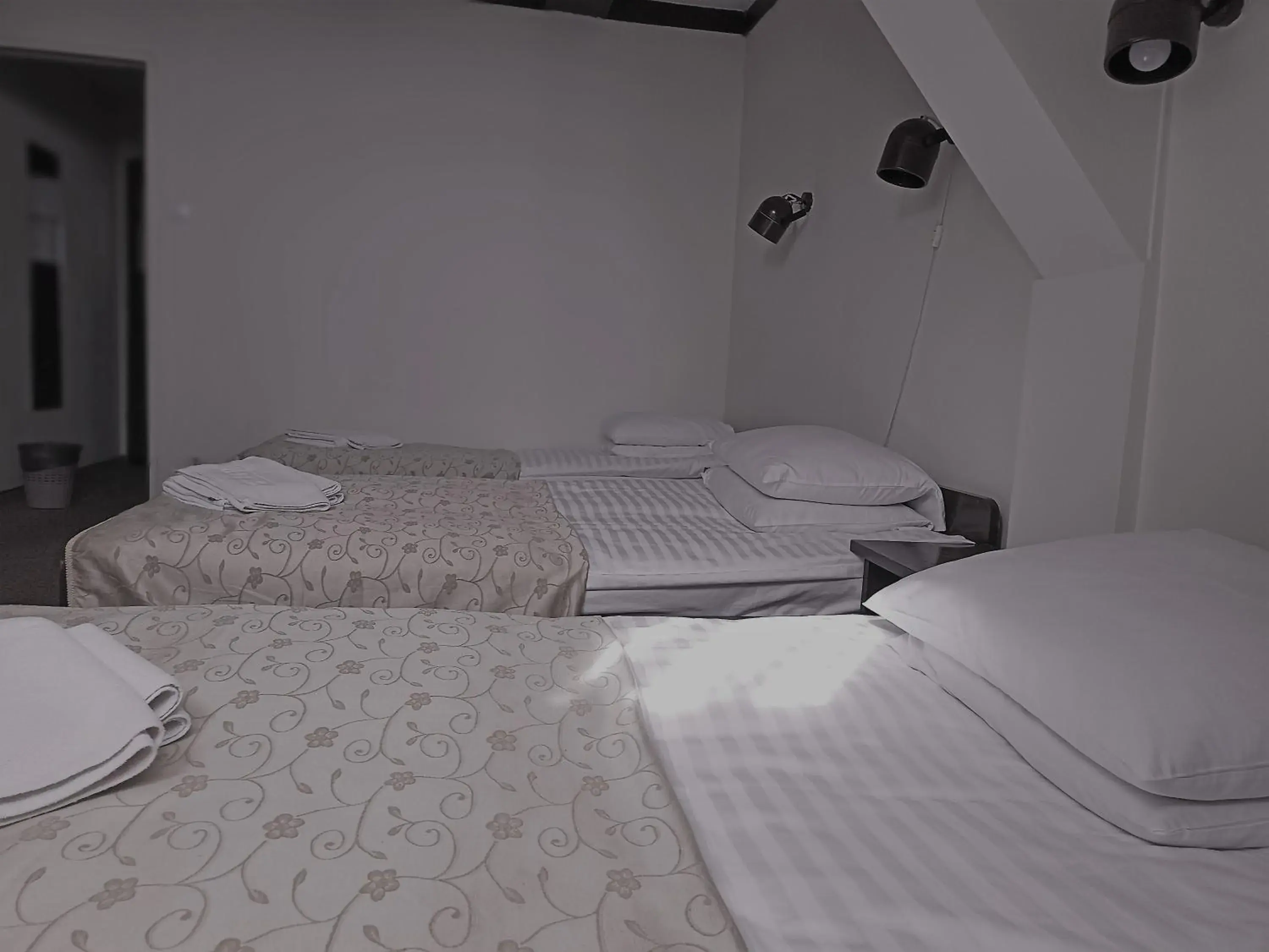 Bed in Hotel Vojvodina