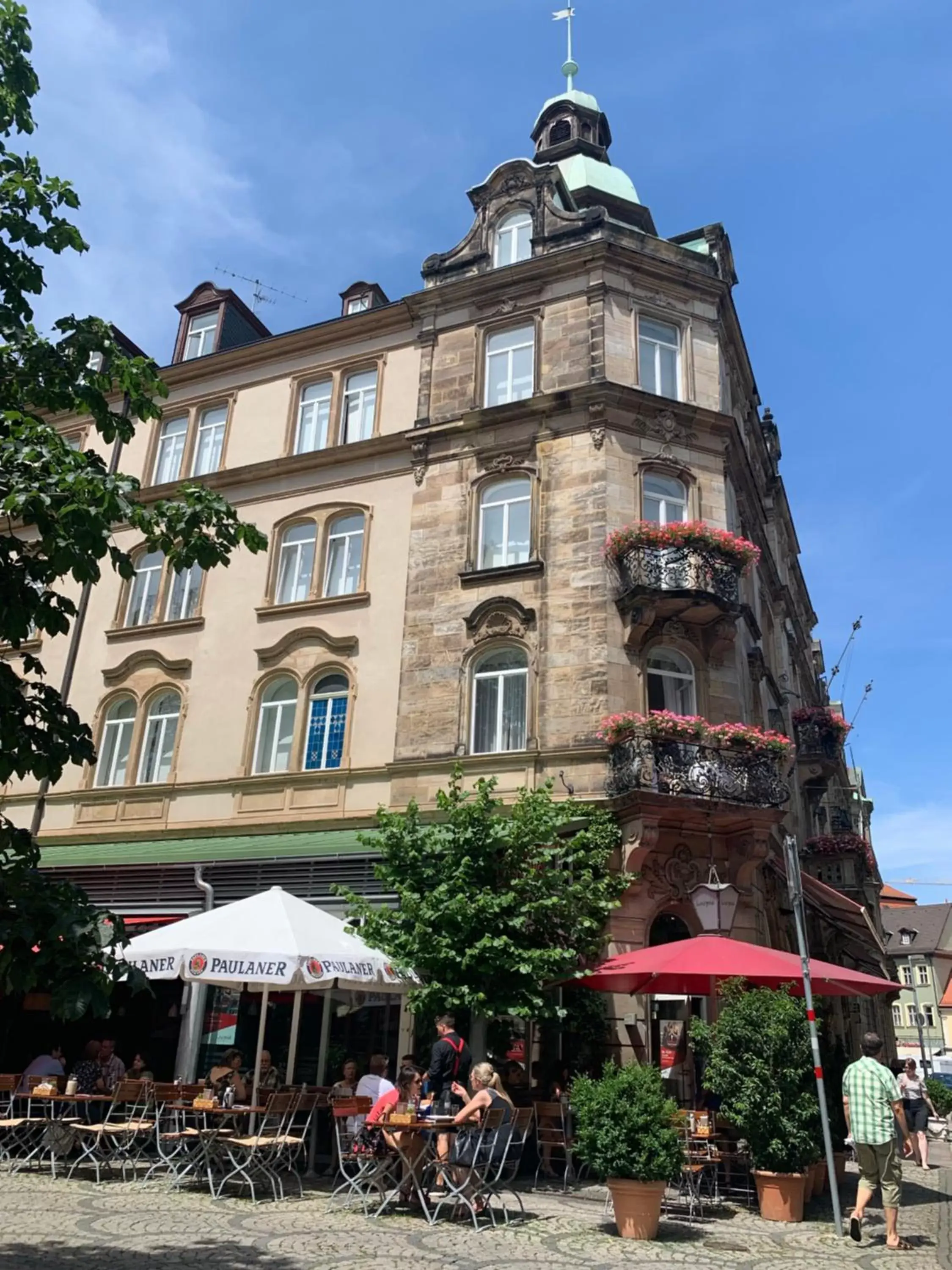 Property building in Hotel Bamberger Hof Bellevue Property building in Hotel Bamberger Hof Bellevue