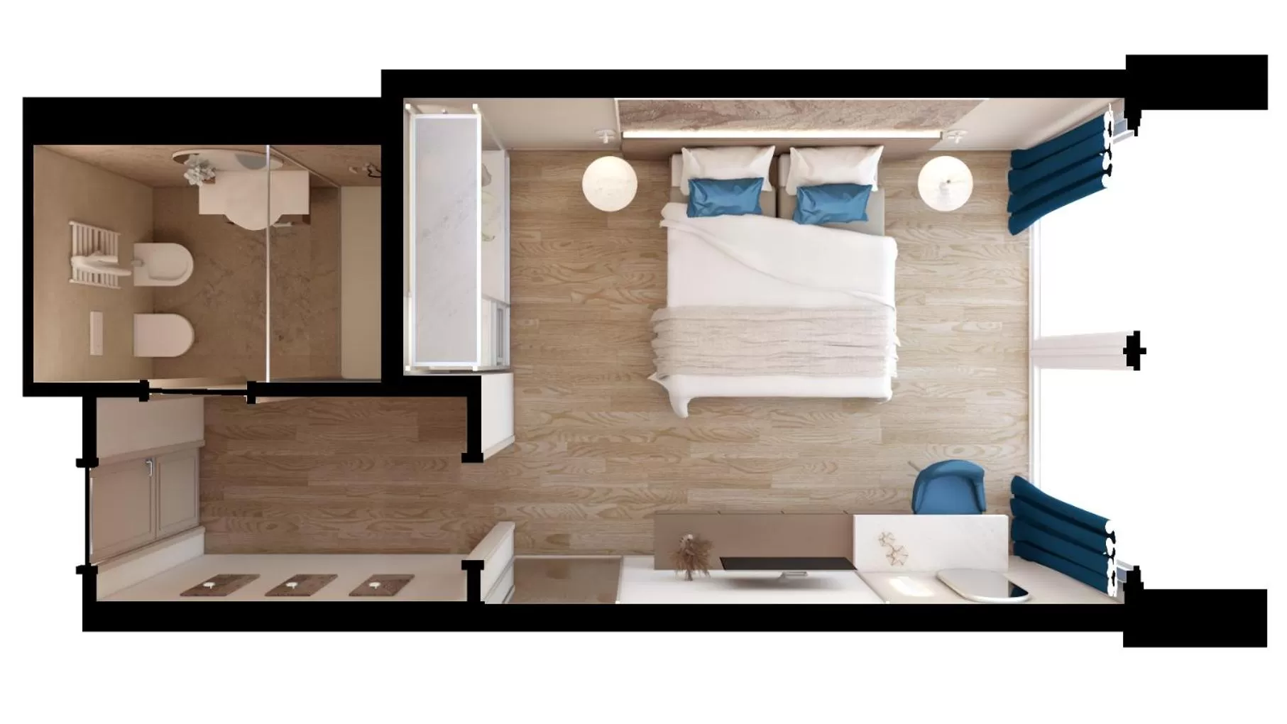 Floor plan in Hotel Savoia Thermae & SPA