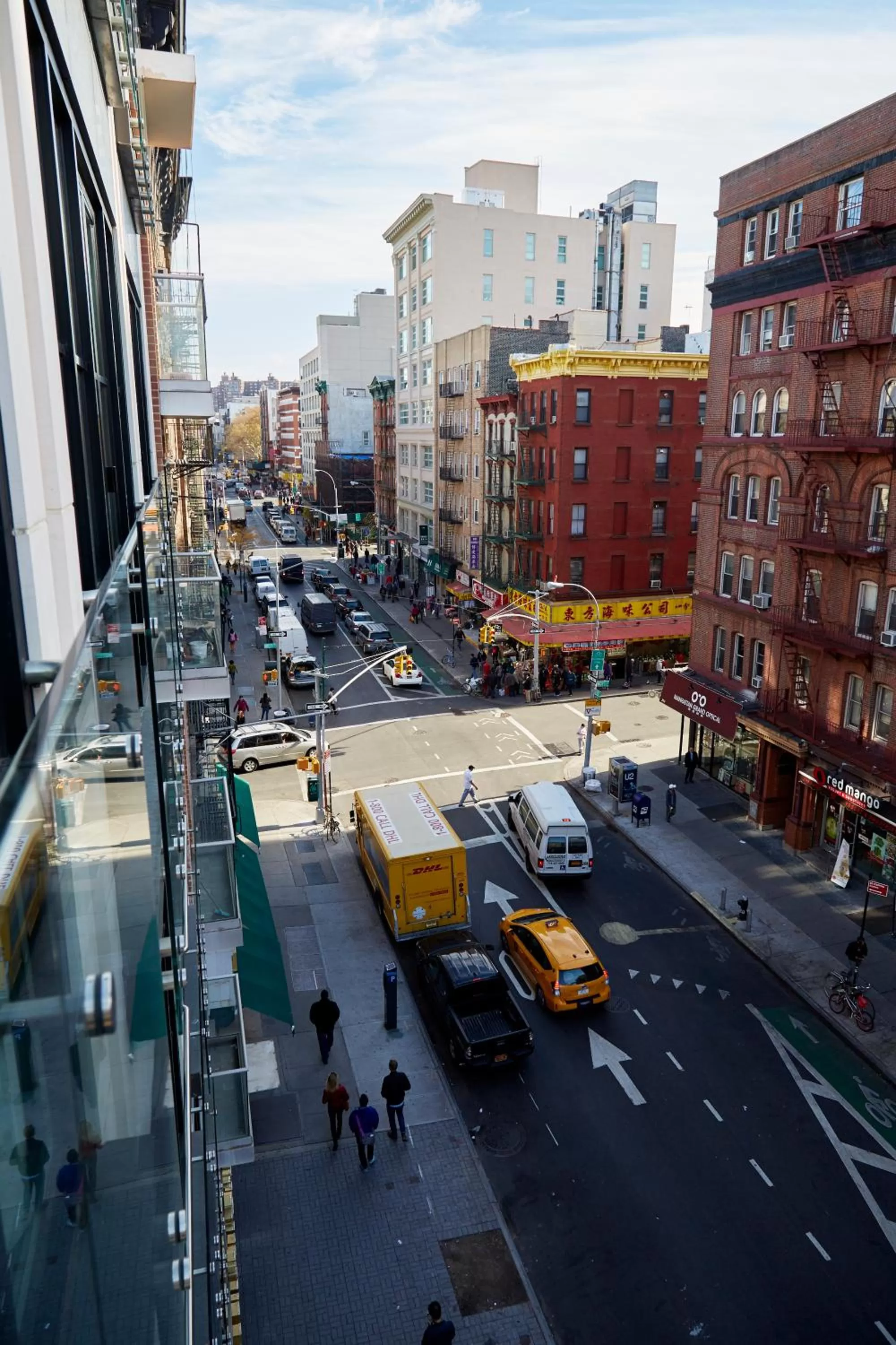 Bird's eye view in NobleDEN Hotel