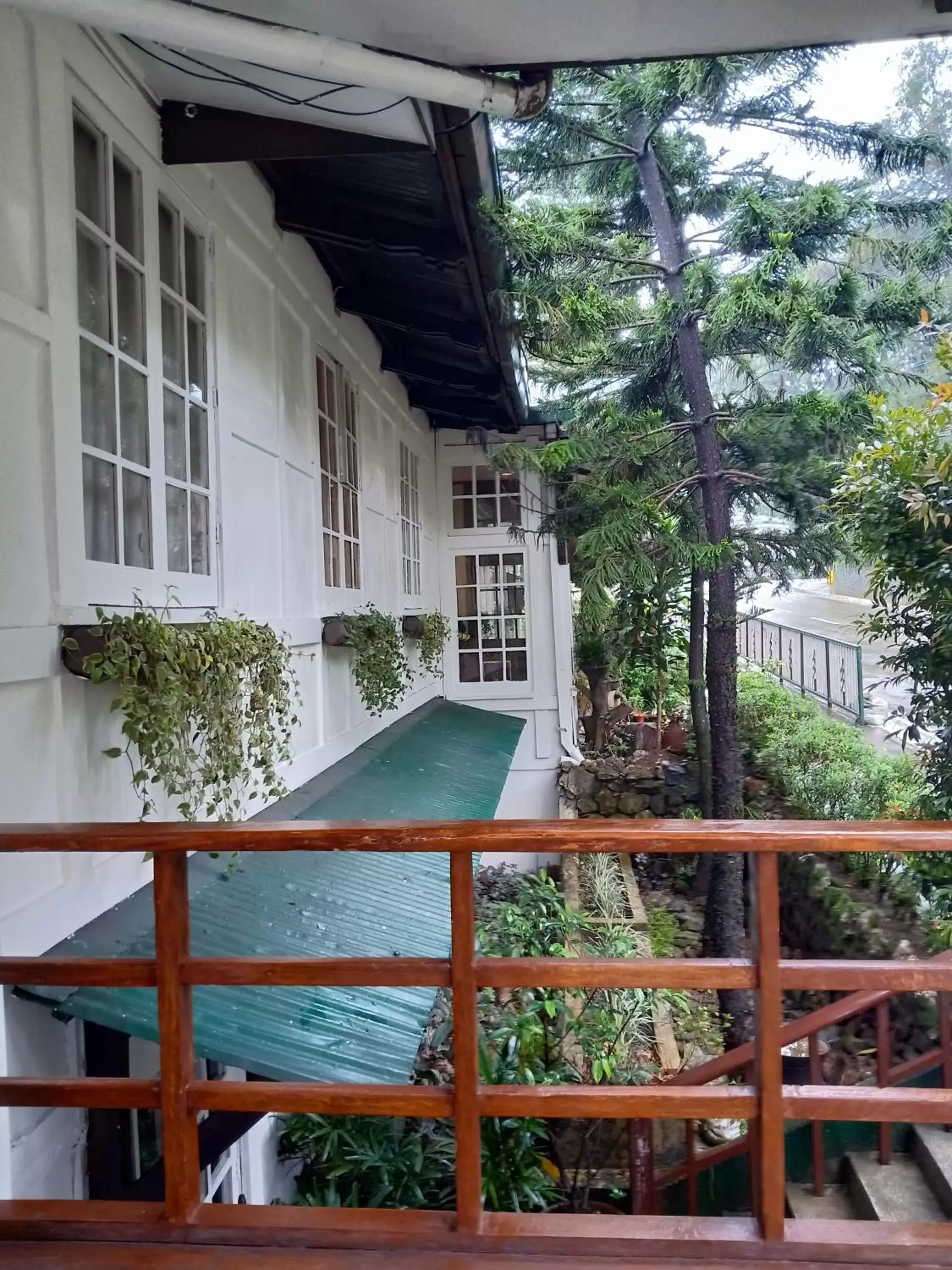 Balcony/Terrace, Pool View in Casa Vallejo Hotel Baguio