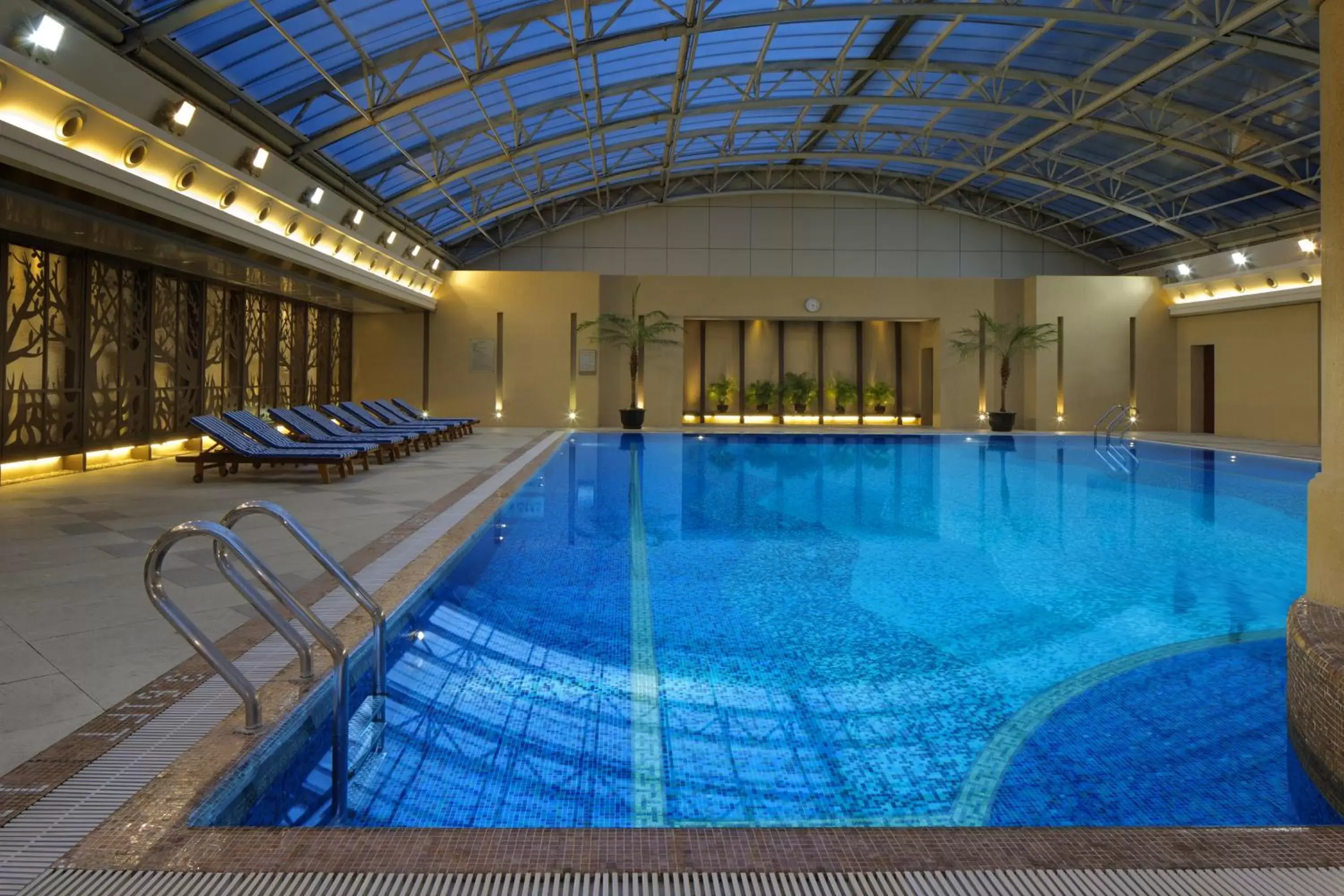 Swimming Pool in Radisson Blu Hotel Shanghai New World