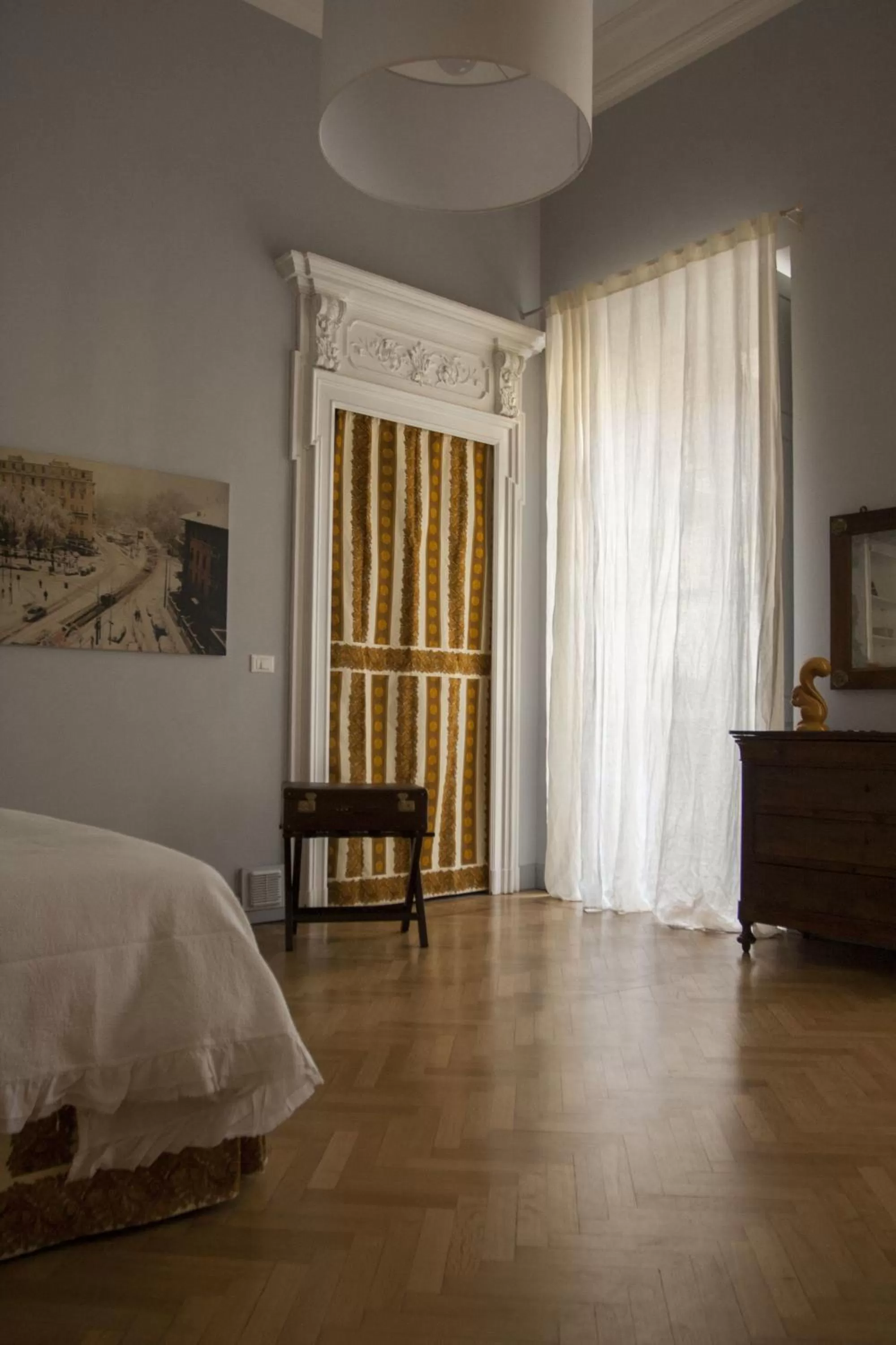 Photo of the whole room, Bed in Palazzo Bellini