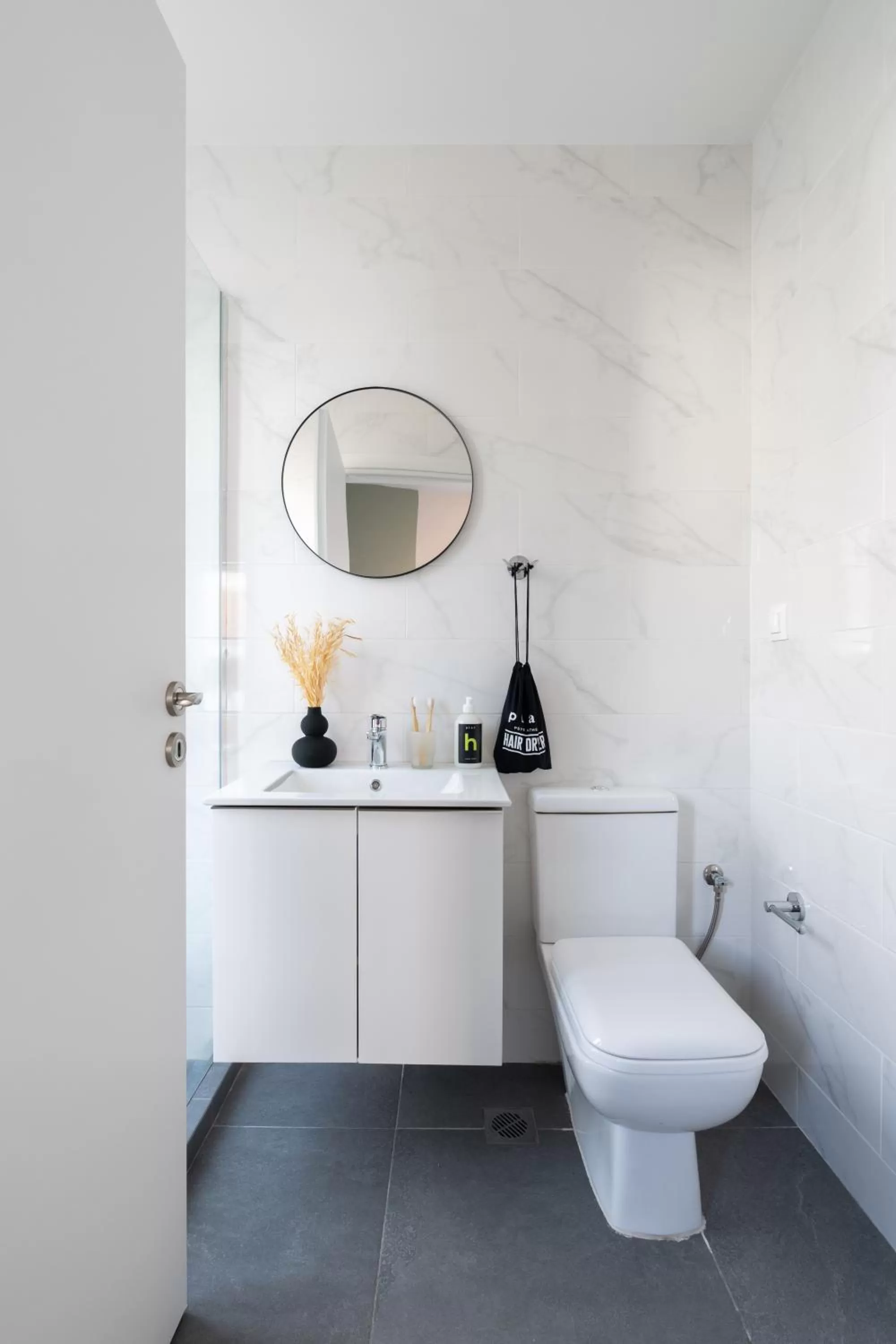 Bathroom in Play Psyri Athens a member of Brown Hotels