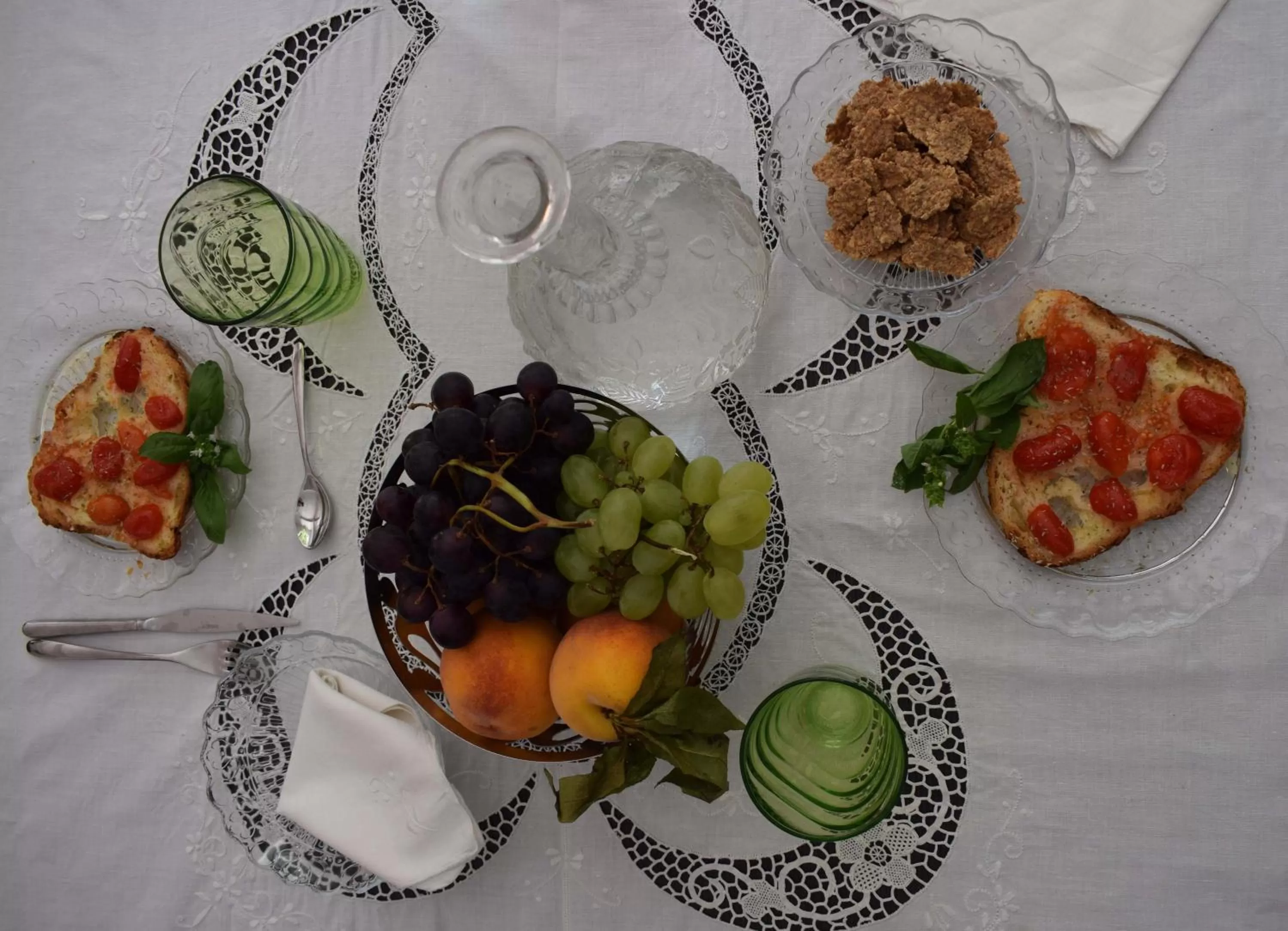 Food close-up in Corte dei Venti