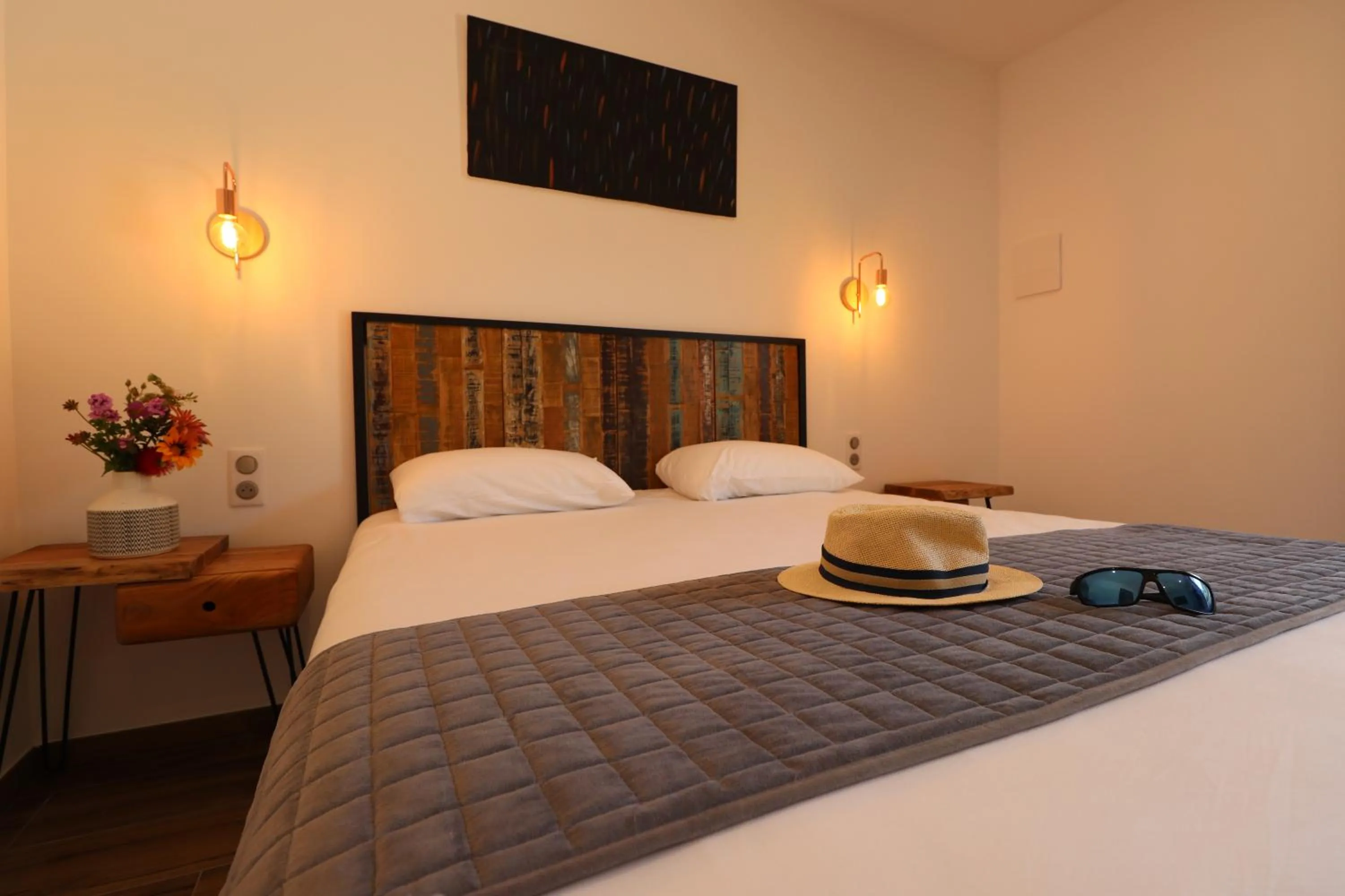 Photo of the whole room, Bed in Hôtel Padolo