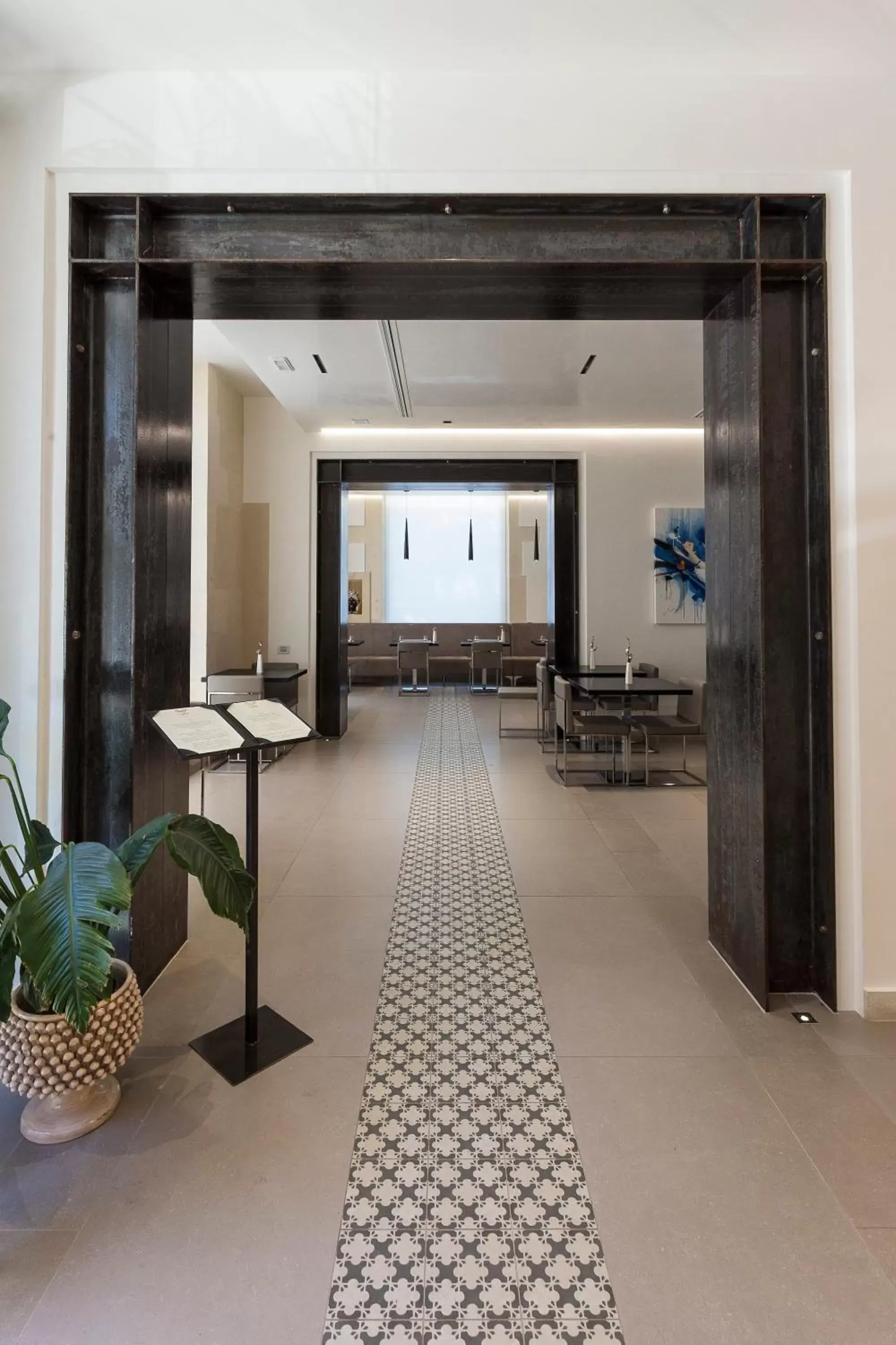 Restaurant/places to eat, Lobby/Reception in Caportigia Boutique Hotel