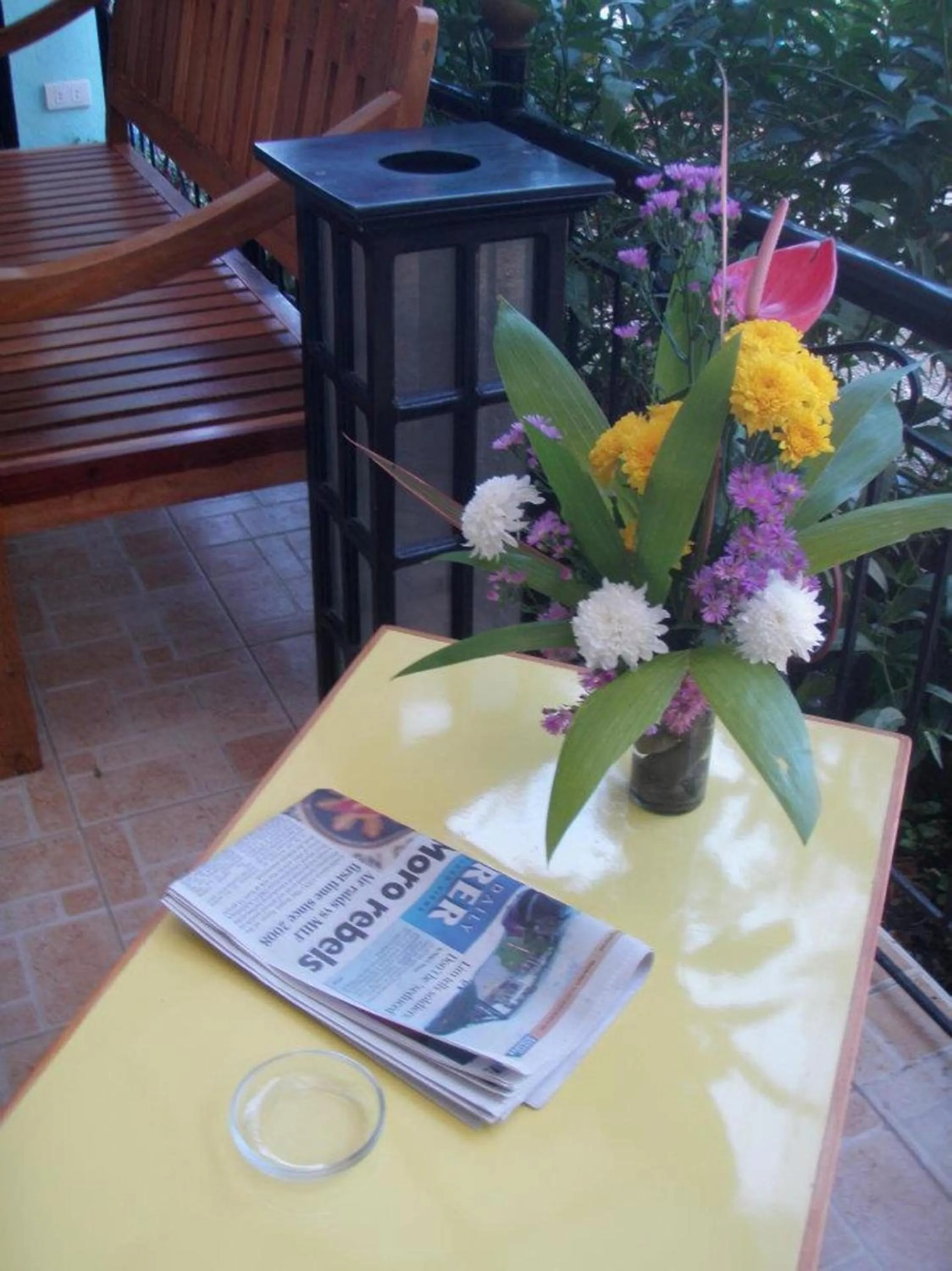 Balcony/Terrace in Anthurium Inn