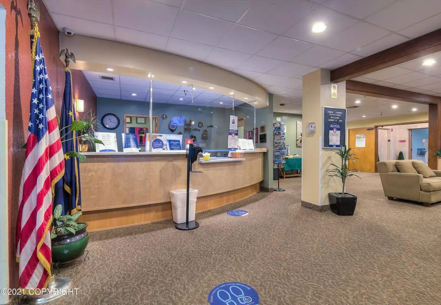 Lobby or reception, Lobby/Reception in Travelodge by Wyndham Juneau