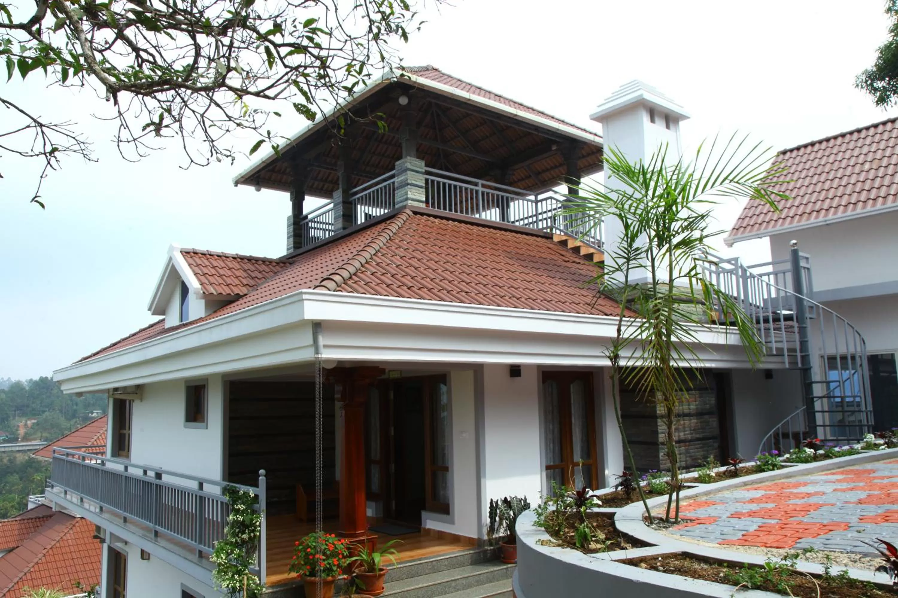 Facade/entrance in Zenha Resorts