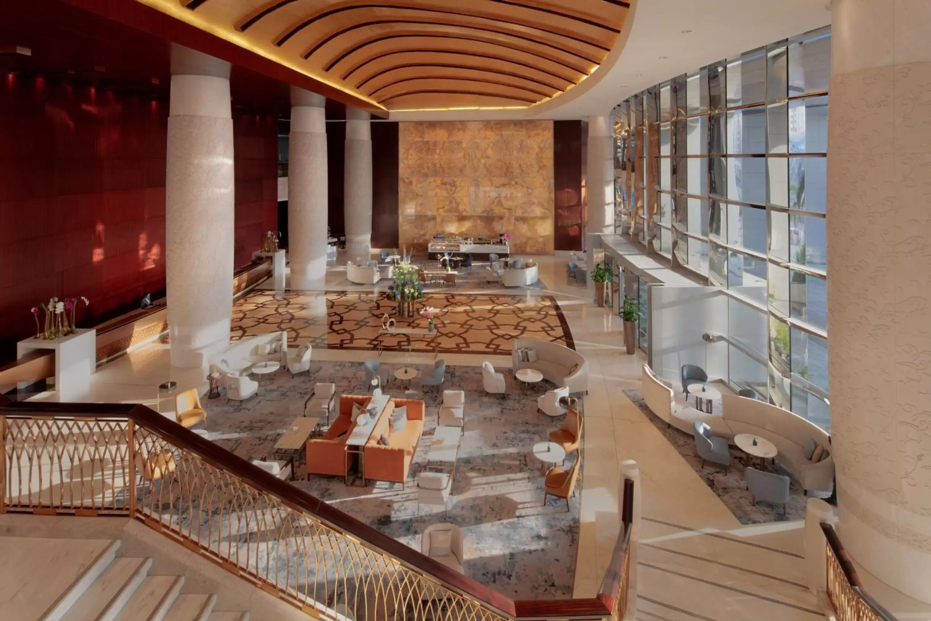 Lobby or reception, Restaurant/Places to Eat in Conrad Dubai