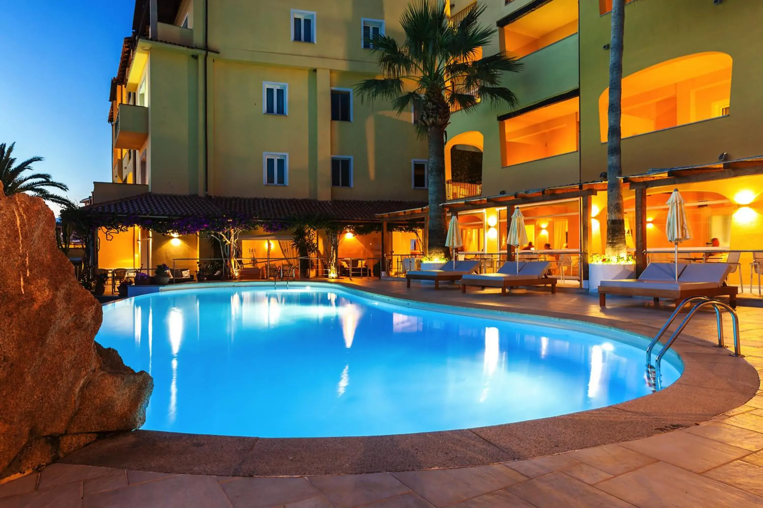 Swimming Pool in Hotel Villa Margherita