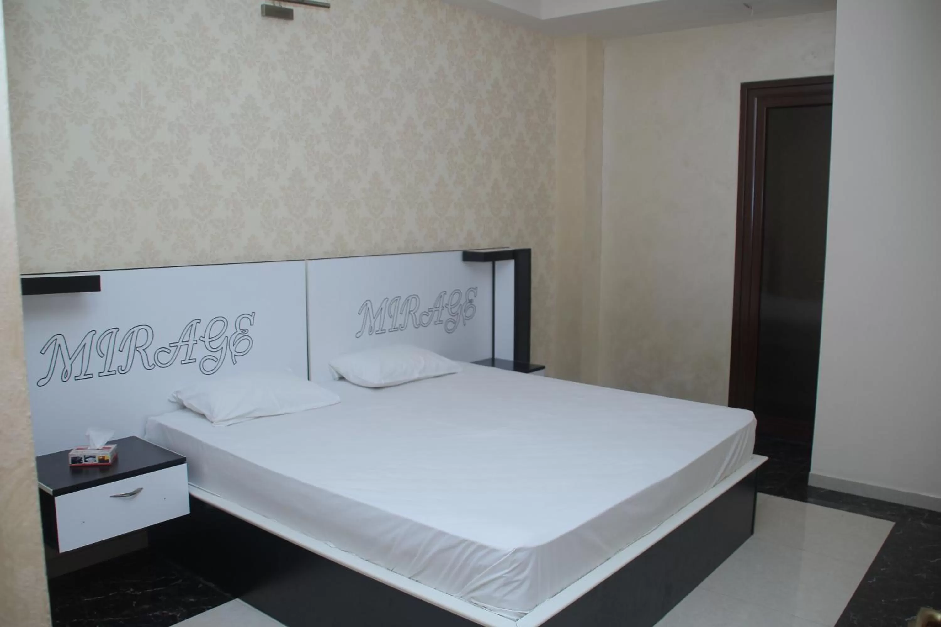 Bed in Mirage Hotel