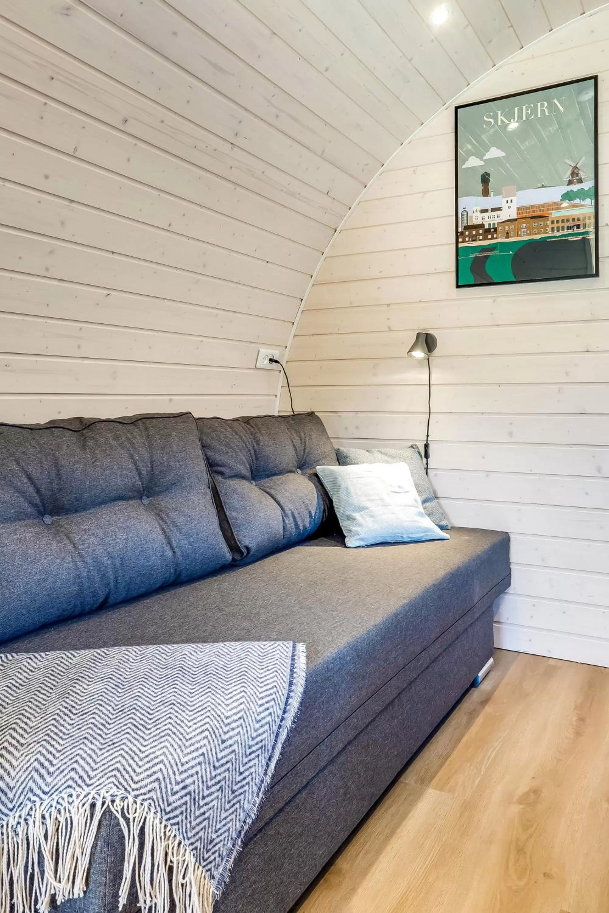 Seating area in Danhostel Skjern