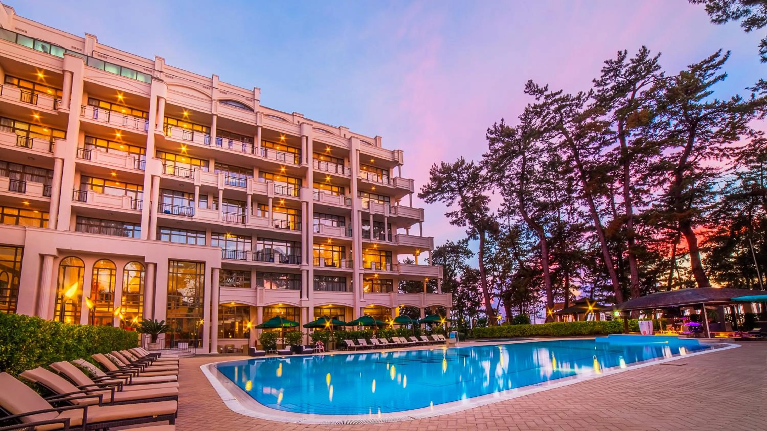 Property building in Kobuleti Georgia Palace Hotel & Spa