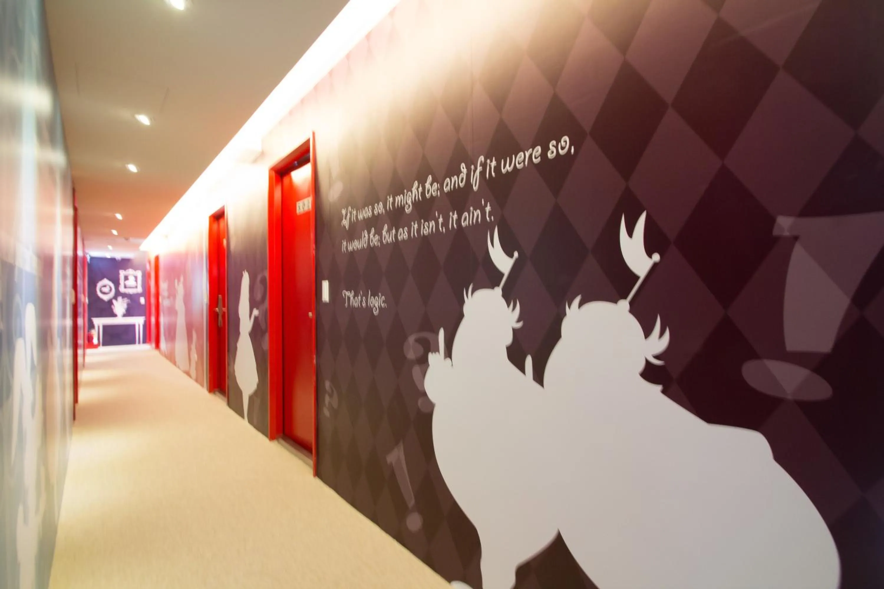 Decorative detail in Morwing Hotel Fairytale