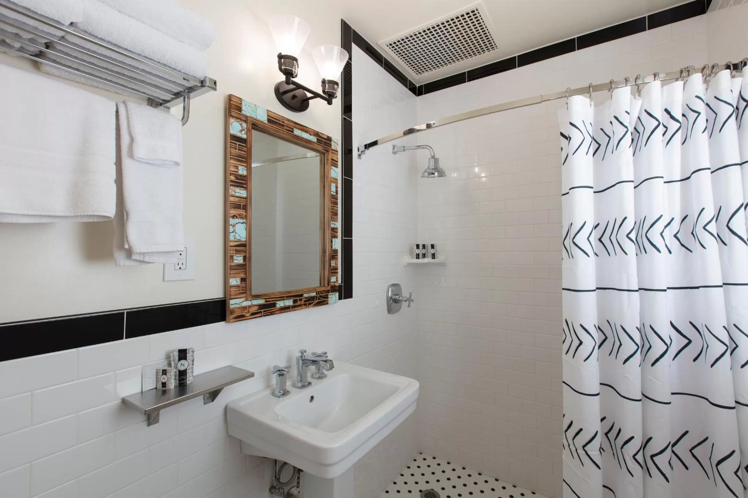 Bathroom in Hotel El Rancho