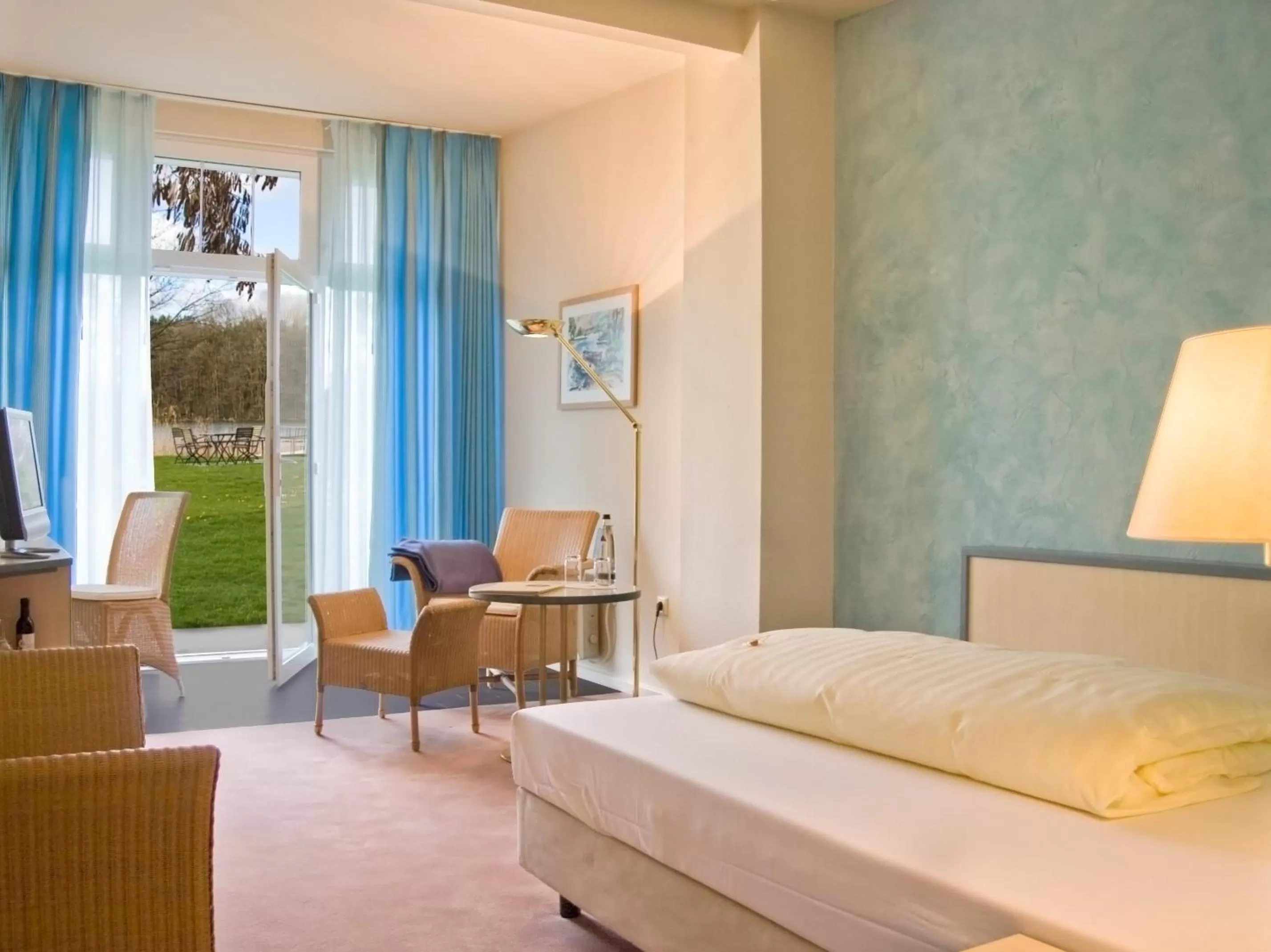 Decorative detail, Bed in Zum Rittmeister