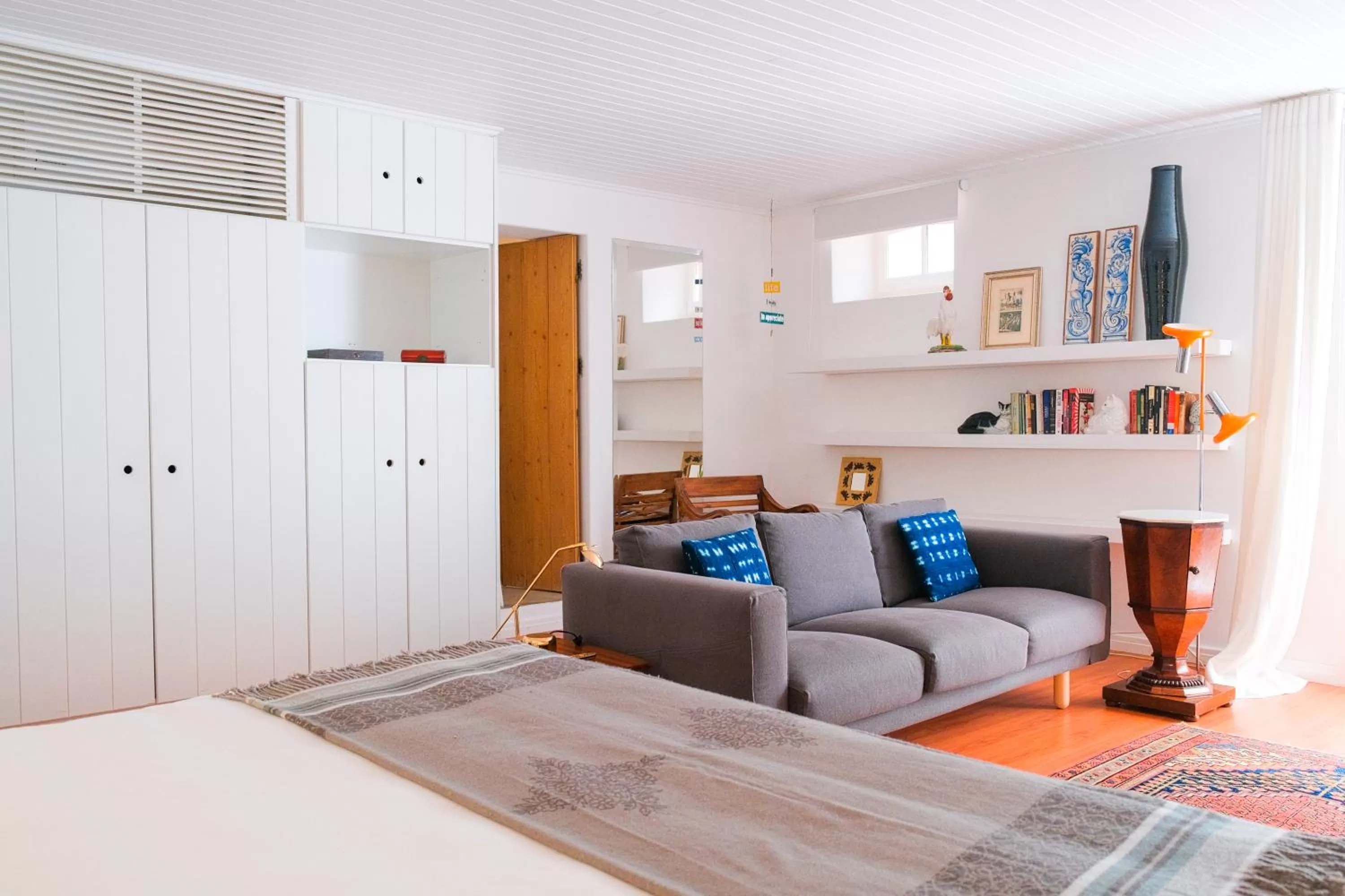 Seating area, Bed in São Paulo Boutique Hotel - SPBH