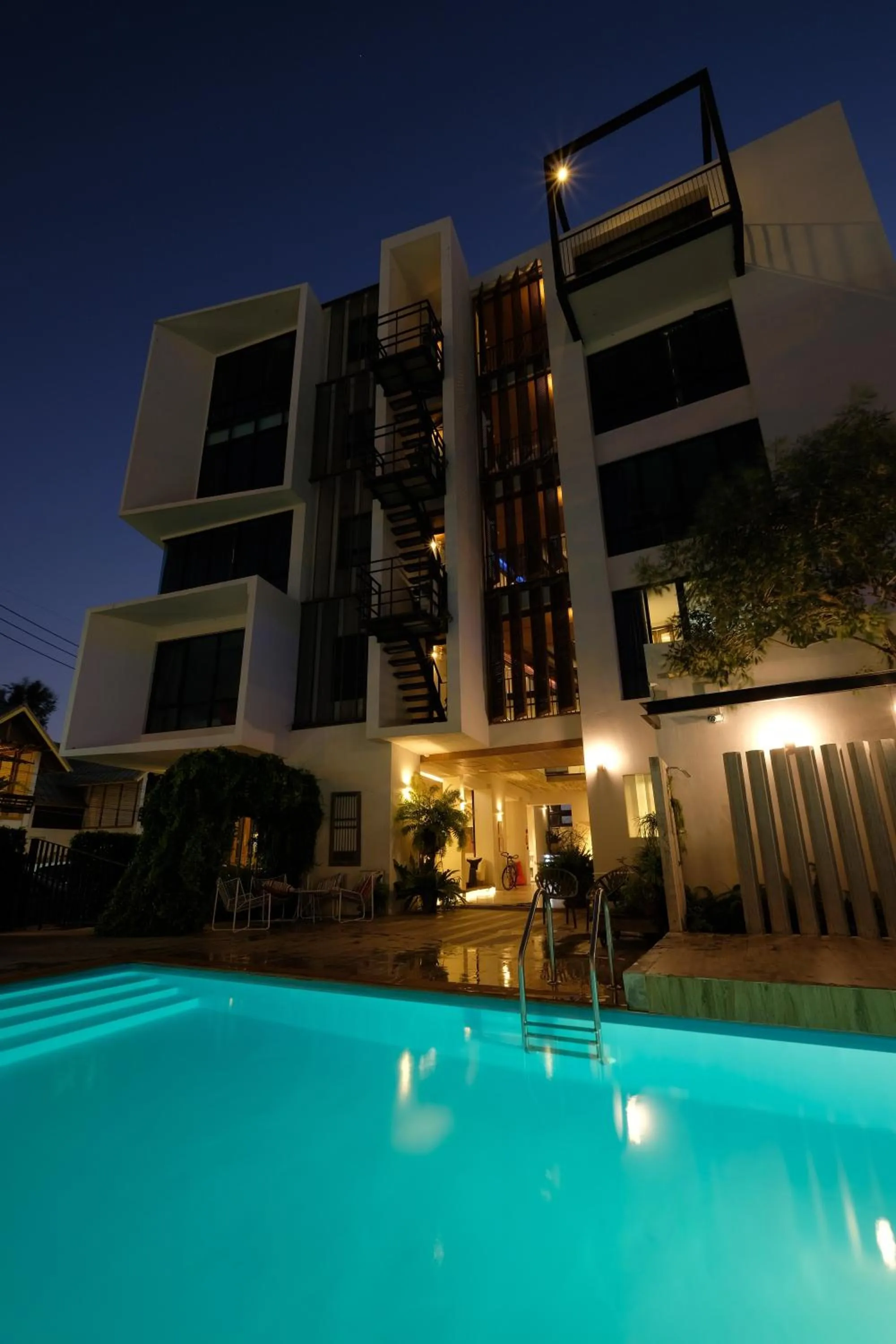 Swimming pool in NornDee Hotel