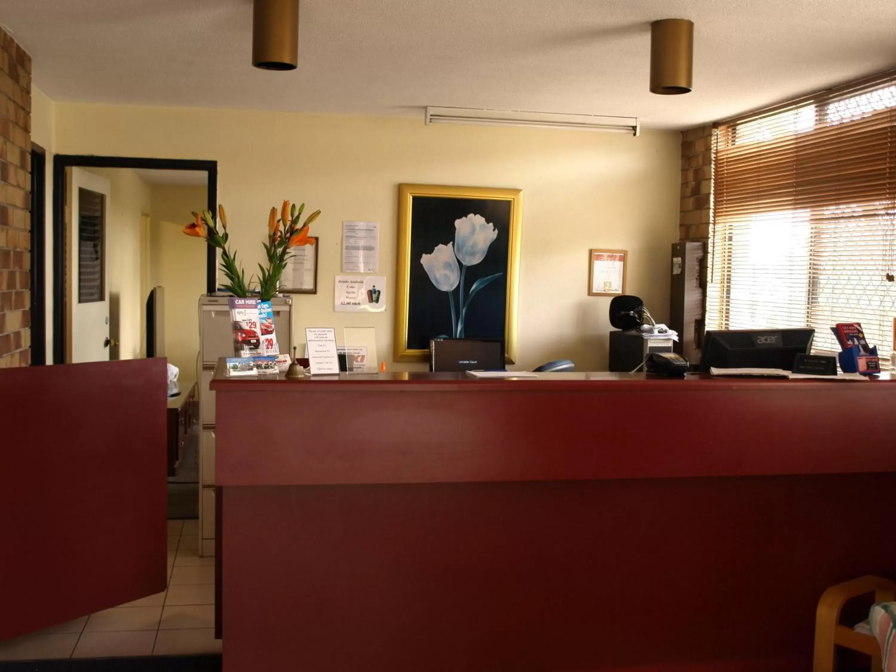 Lobby or reception in Lancaster Court Motel Lobby or reception in Lancaster Court Motel