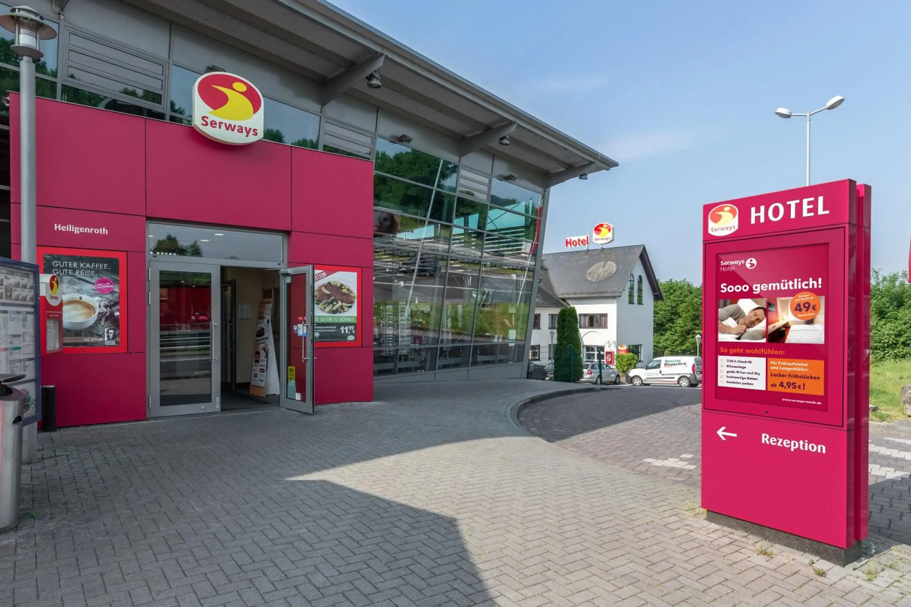 Facade/entrance in Serways Hotel Heiligenroth