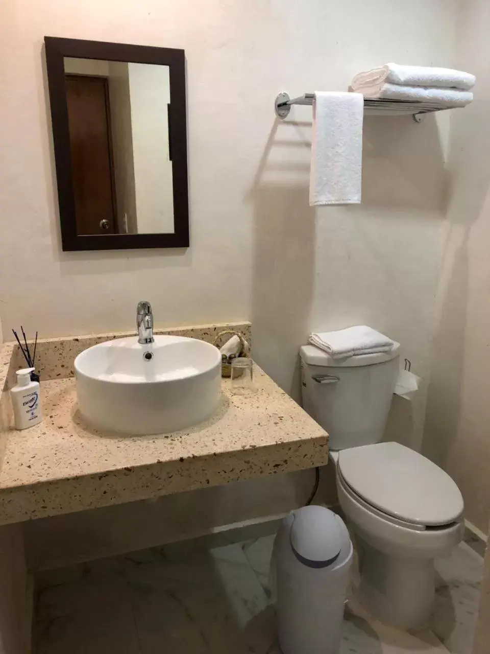 Bathroom in Hotel Boutique Bugambilias