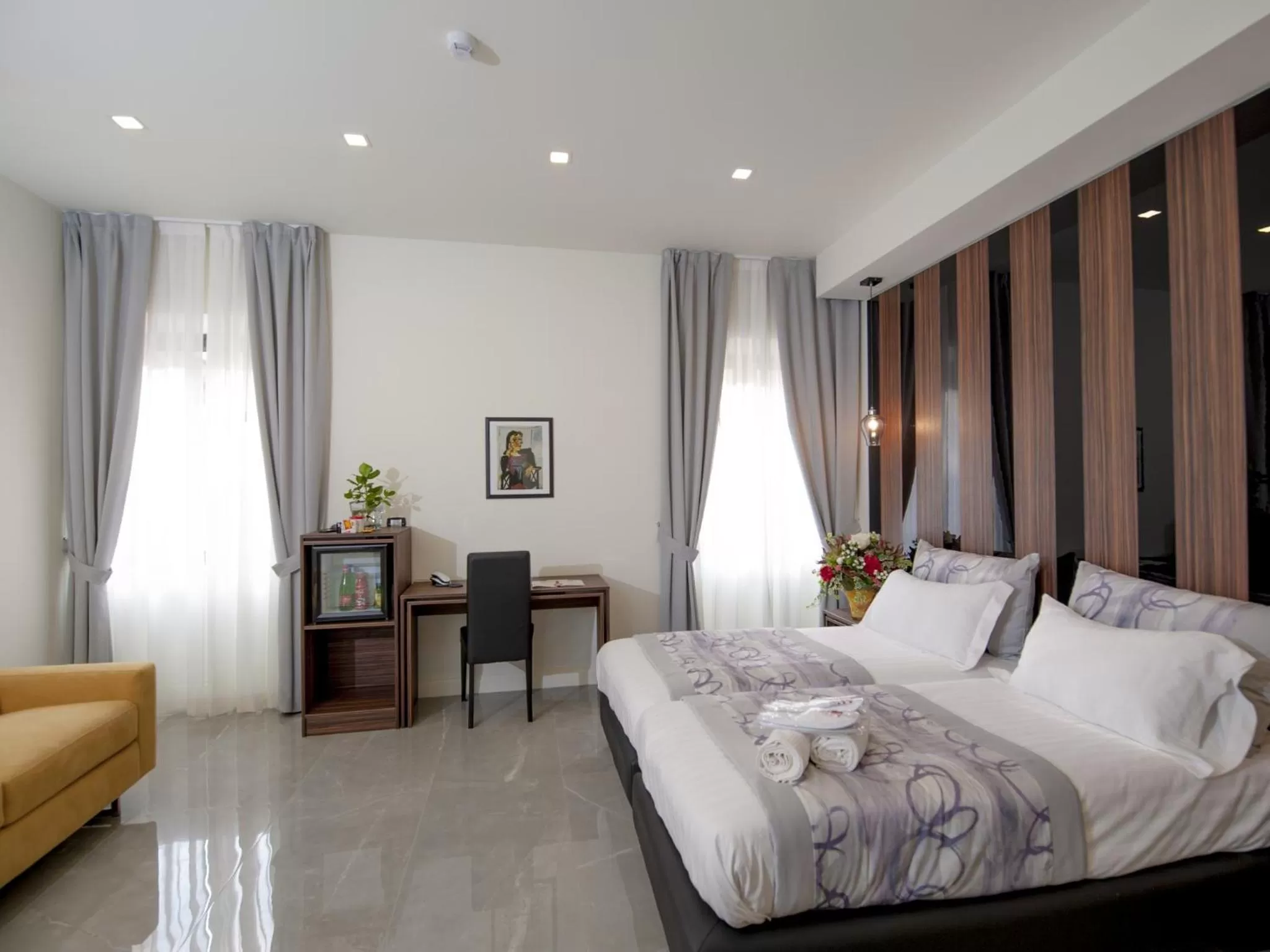 Photo of the whole room, Bed in Palazzo Firenze