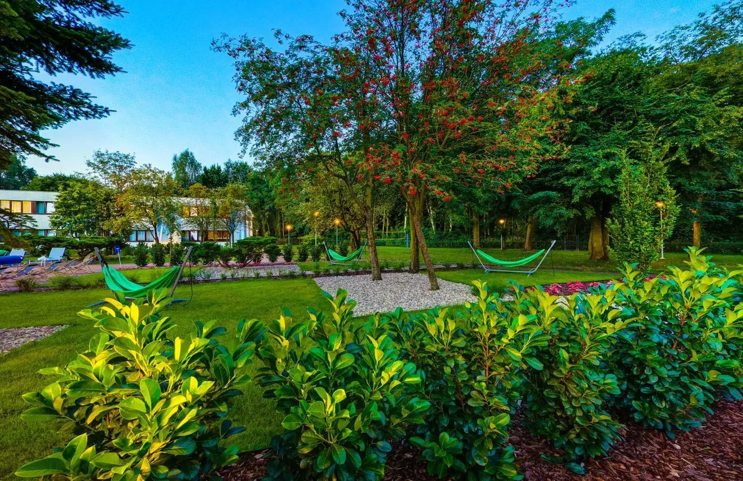 Garden in Novotel Poznań Malta