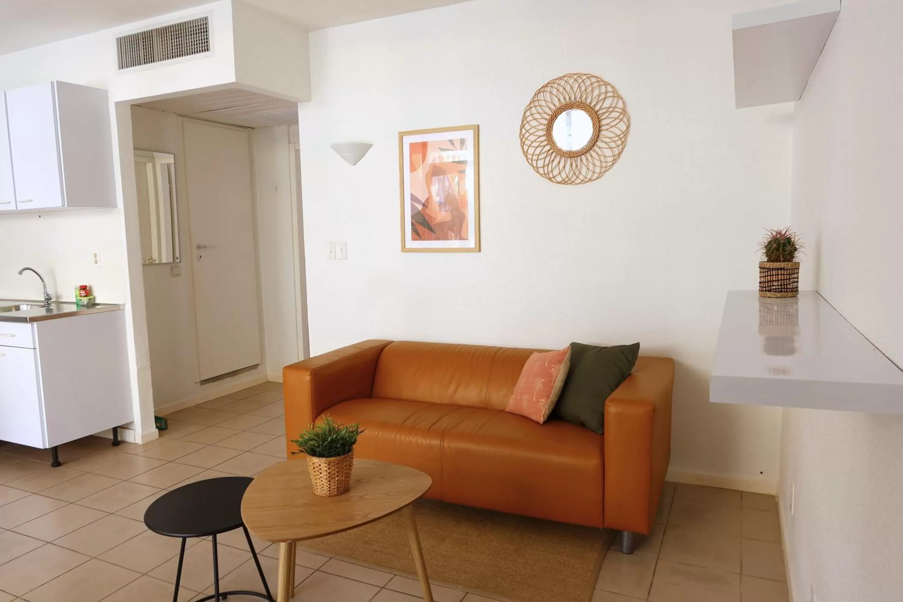 Seating area in Montana Eco Resort Aruba