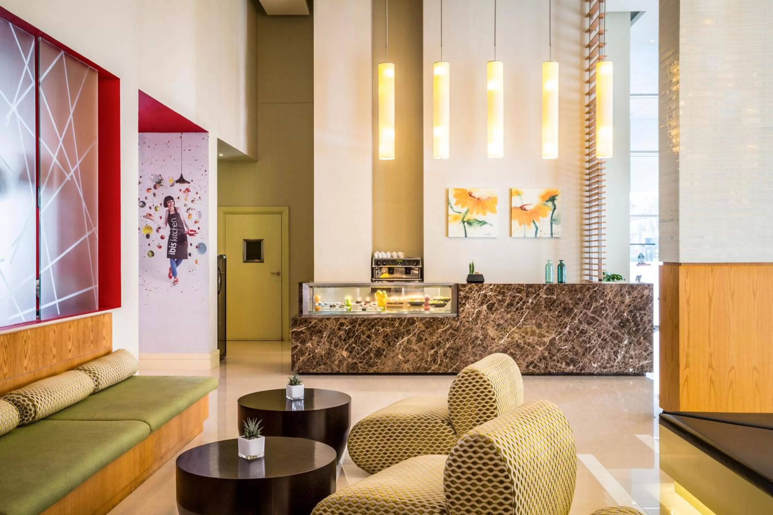 Lobby or reception in ibis Deira Creekside Dubai