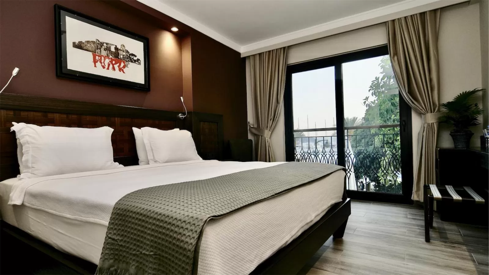 Bedroom, Bed in Resa Hotel Göcek