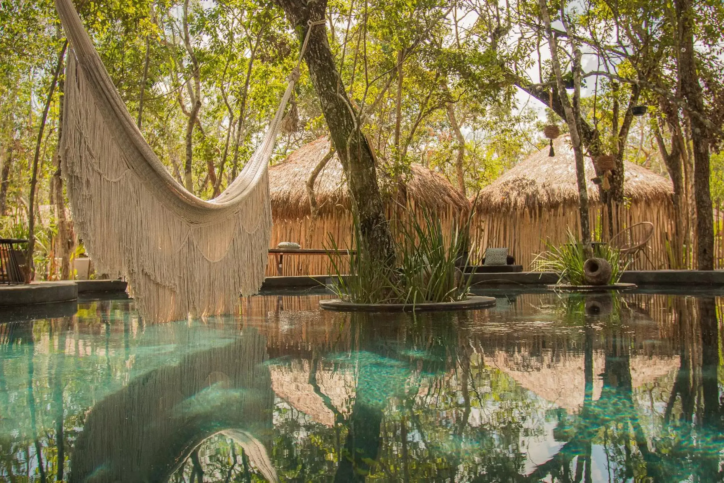 Pool view, Swimming Pool in The Yellow Nest Tulum