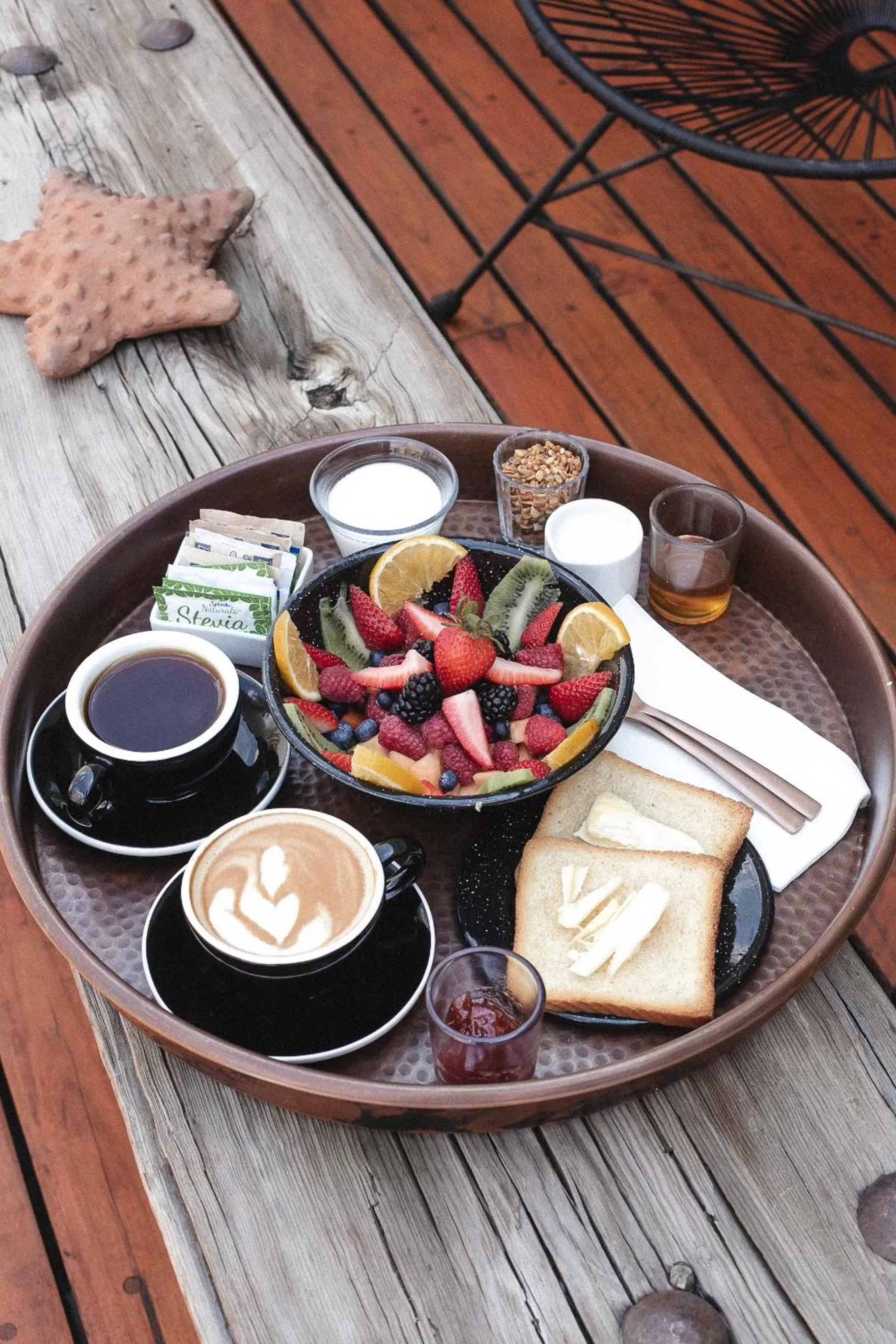 Food in La Valise Mexico City, Member of Small Luxury Hotels