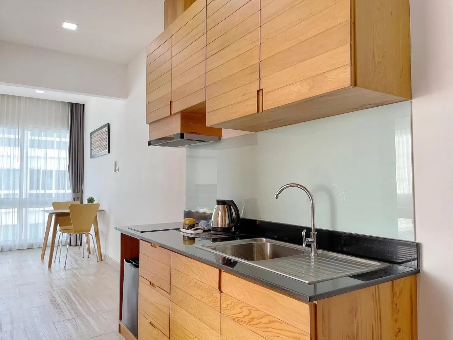 Kitchen or kitchenette in Hinoki Hotel - ONSEN Chiang Mai