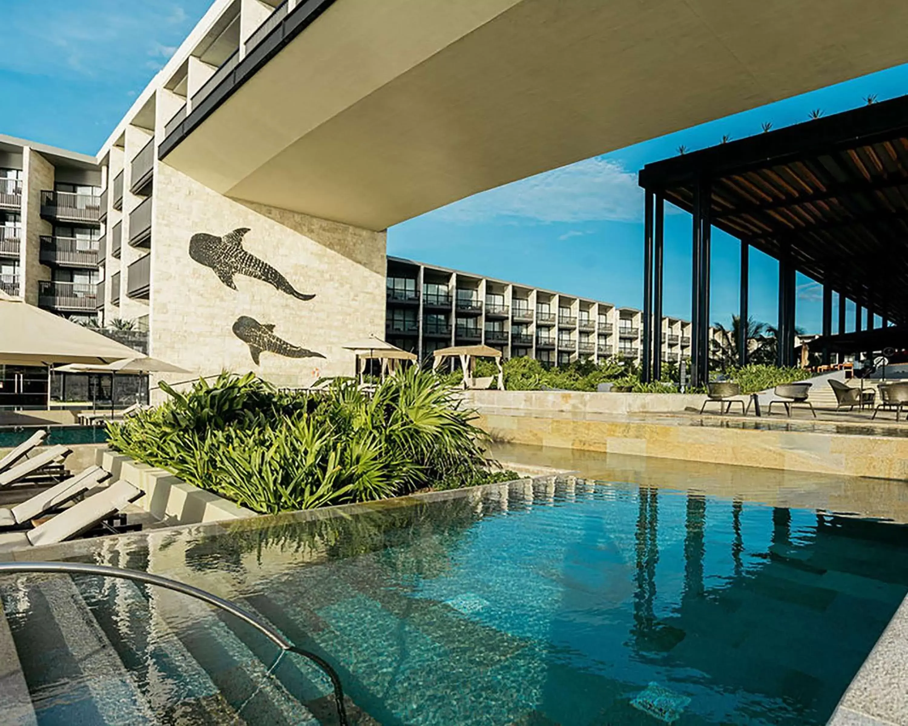 Swimming Pool in Grand Hyatt Playa del Carmen Resort