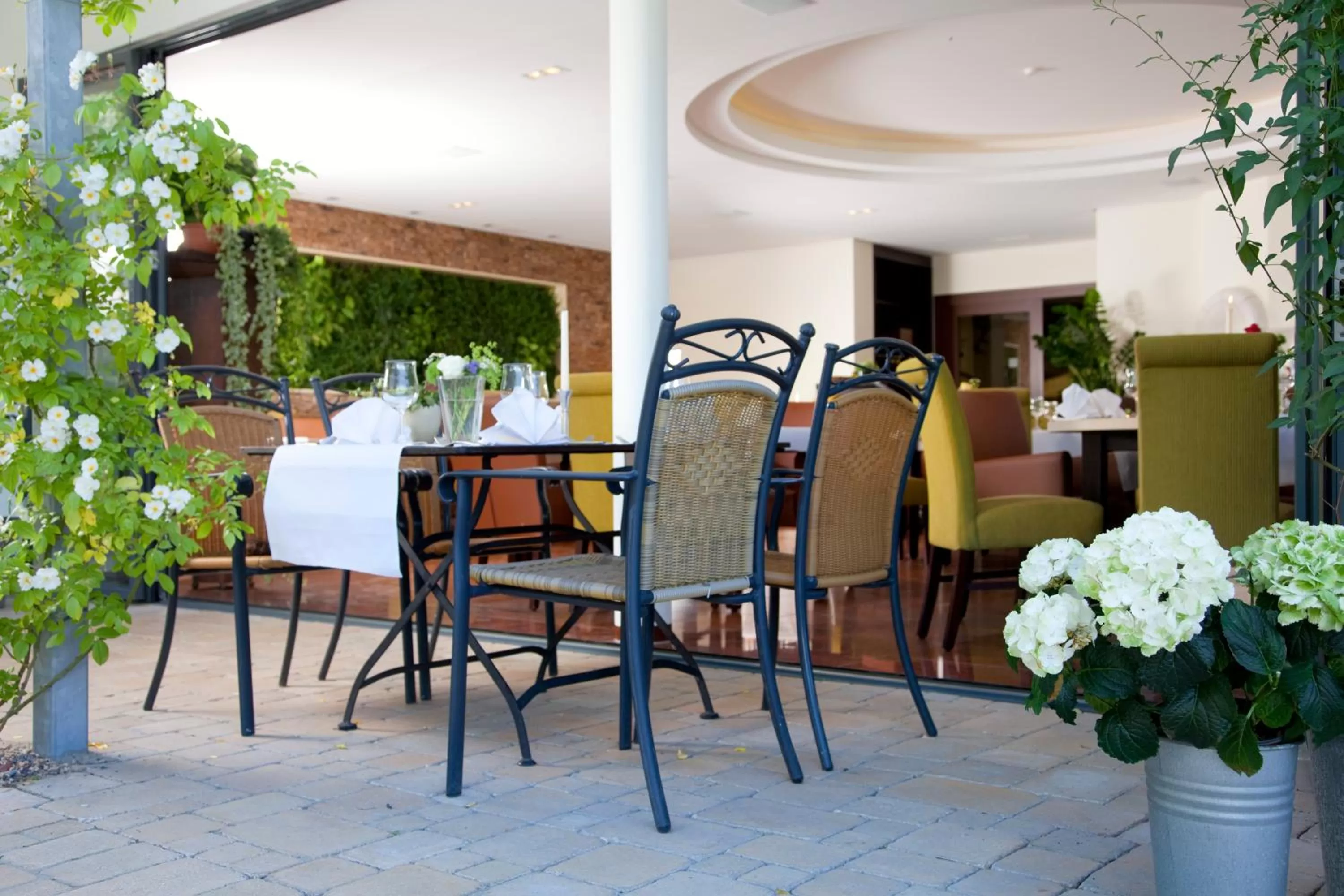 Balcony/Terrace in Landidyll Hotel zum Freden