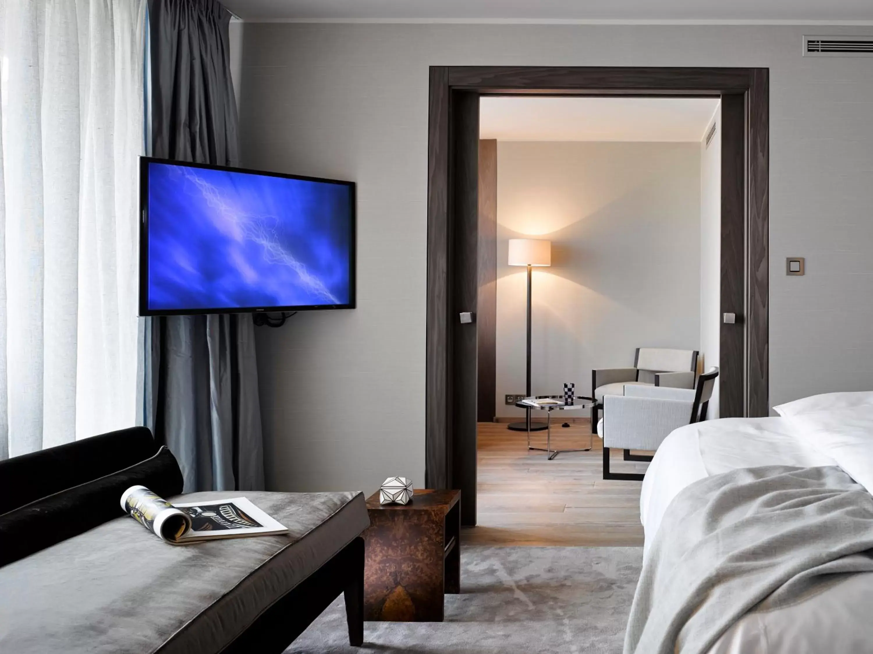 Bedroom, Bed in The Emblem Prague Hotel - Preferred Hotels & Resorts